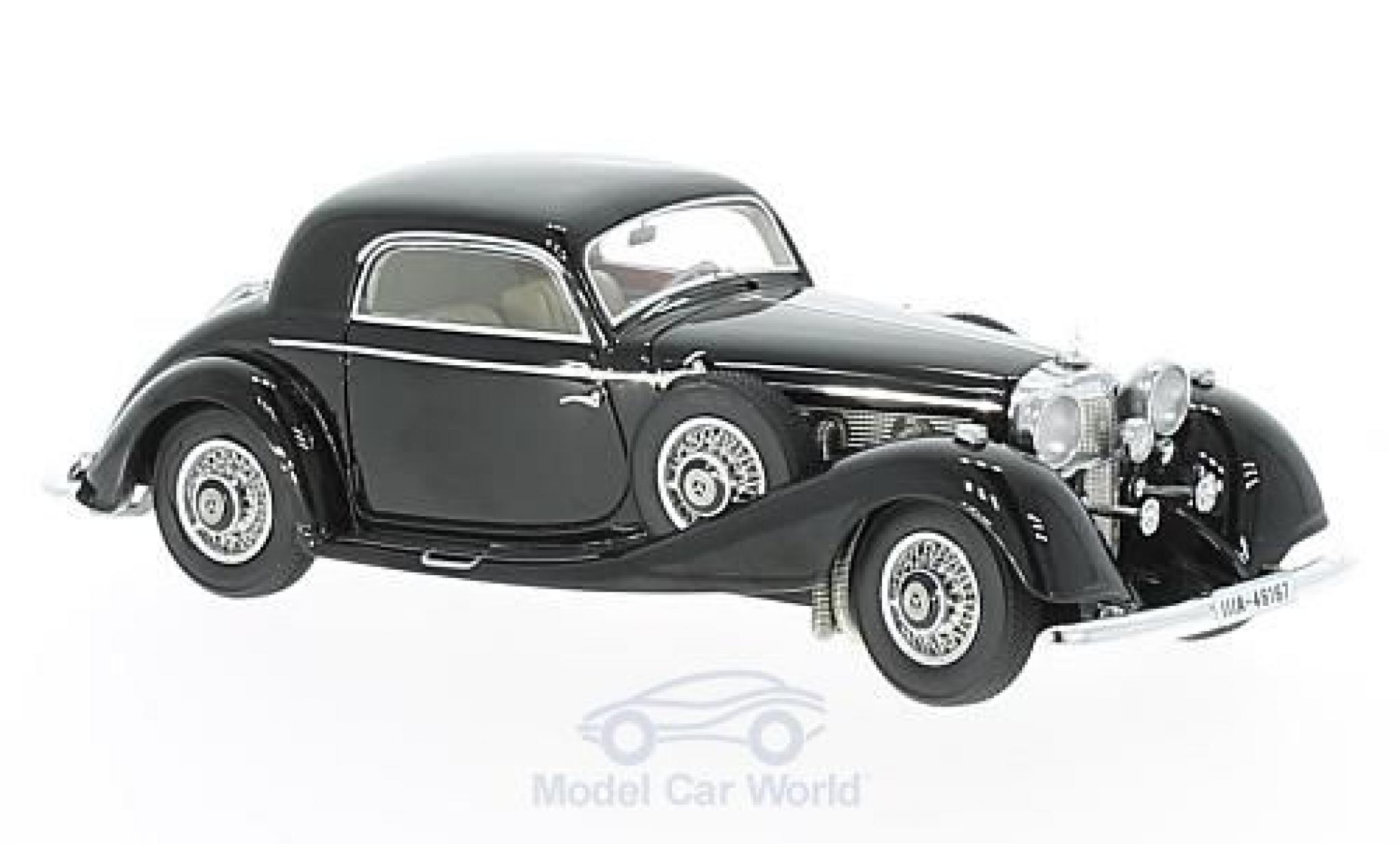 Mercedes 540 1/43 Neo K Sport Coupe zwart 1936 modelauto