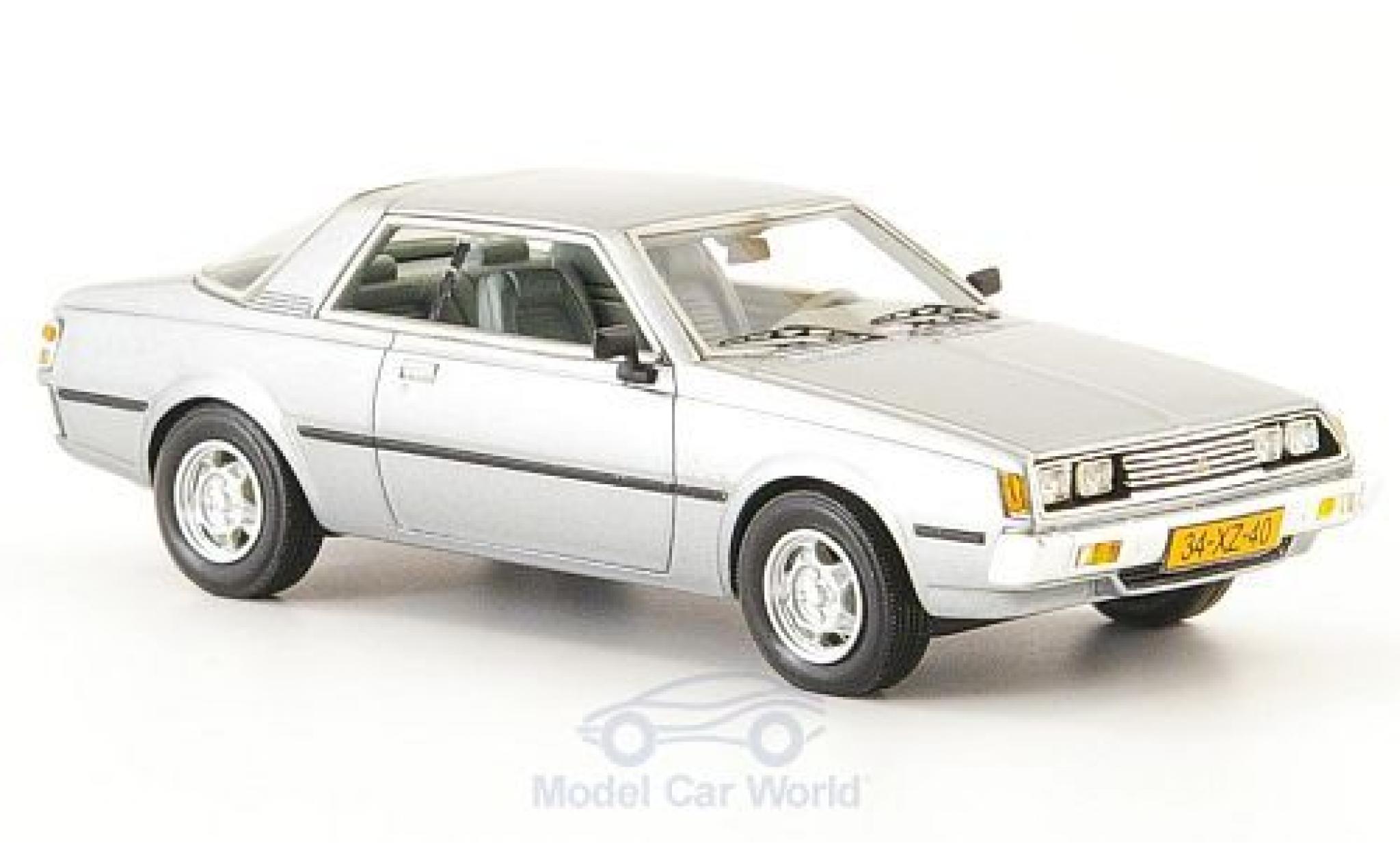 Mitsubishi Sapporo 1/43 Neo MK1 grijs 1982 modelauto