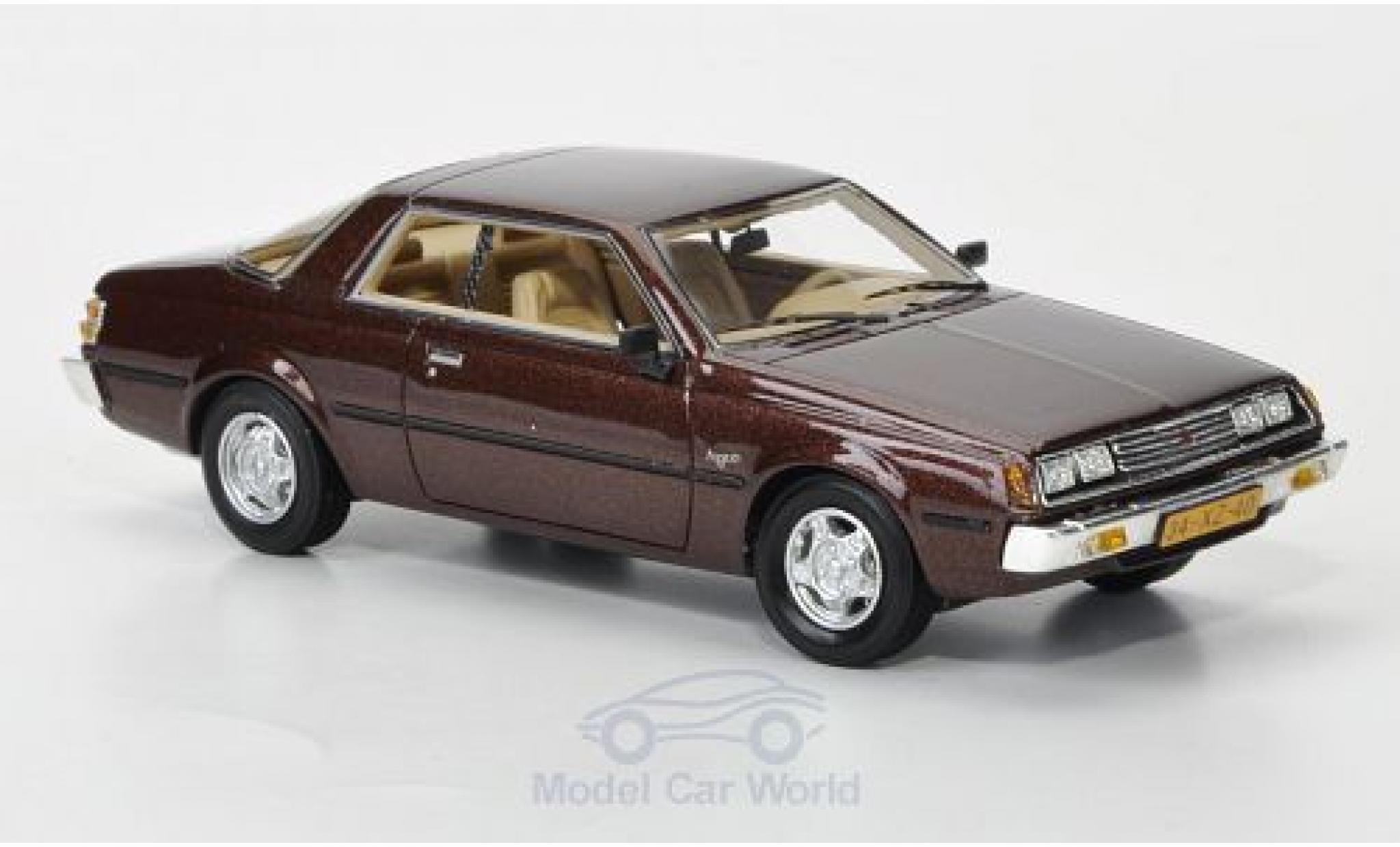 Mitsubishi Sapporo 1/43 Neo MkI Coupe metallic bruin 1982 modelauto