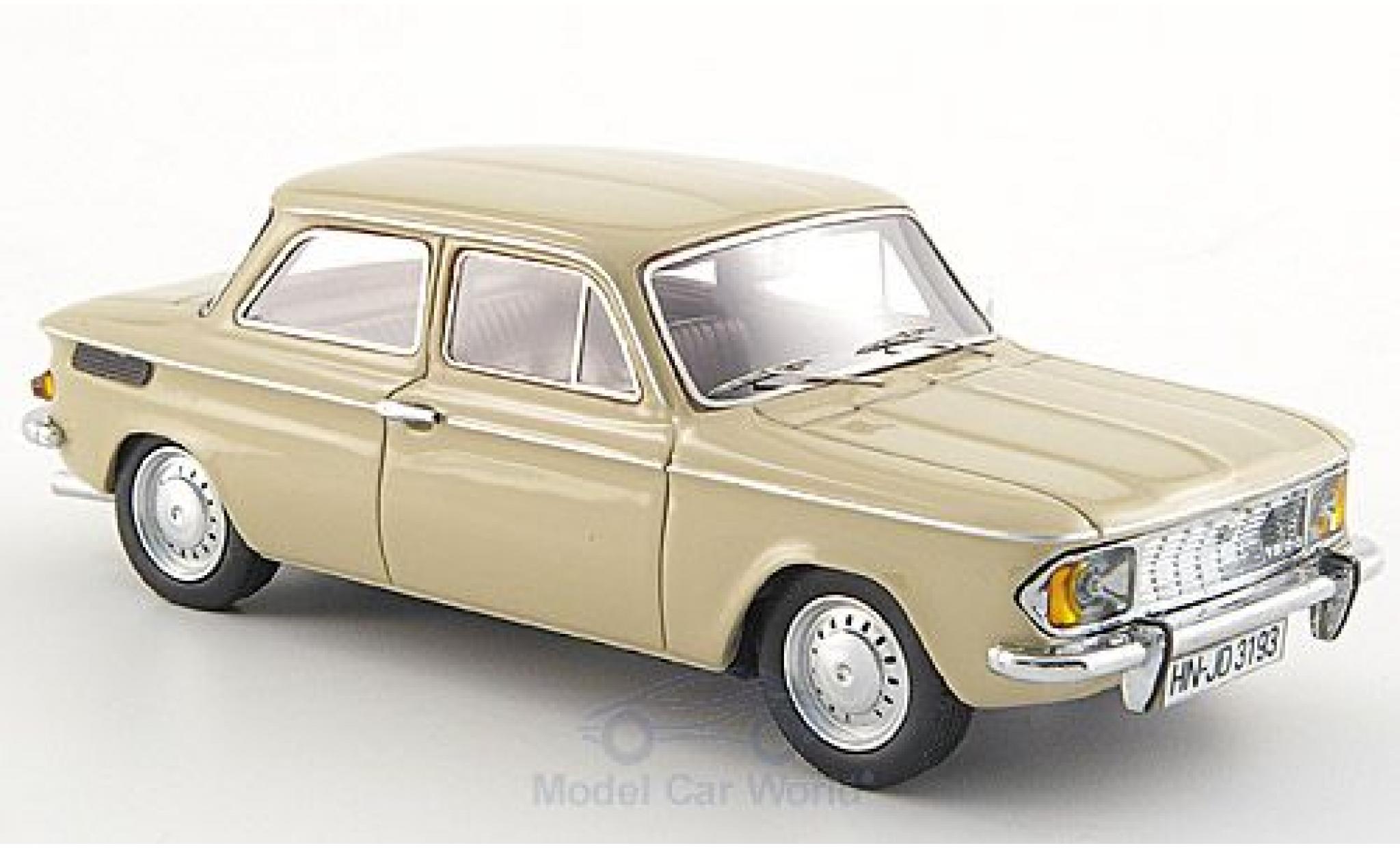 NSU 1200 1/43 Neo /C beige 1969 modelauto