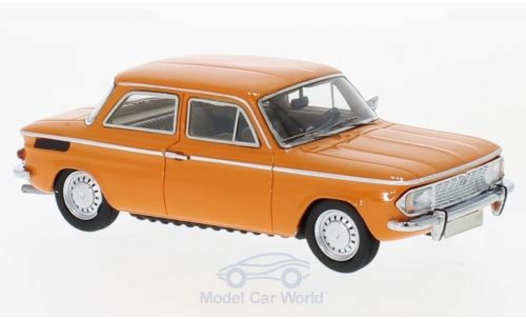 NSU 1200 1/43 Neo C oranje 1969 modelauto
