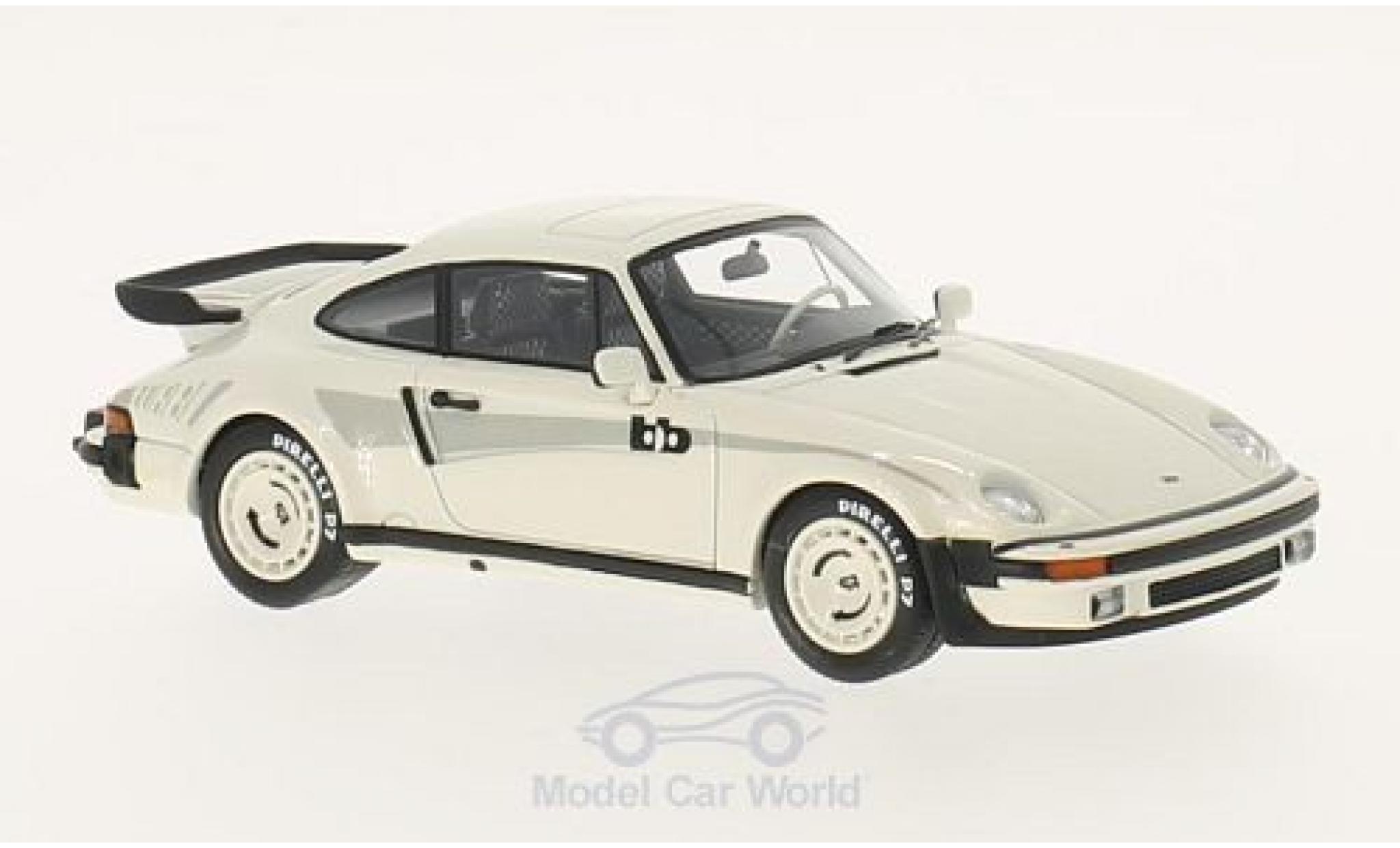 Porsche 930 Turbo 1/43 Neo BB Turbo wit modelauto