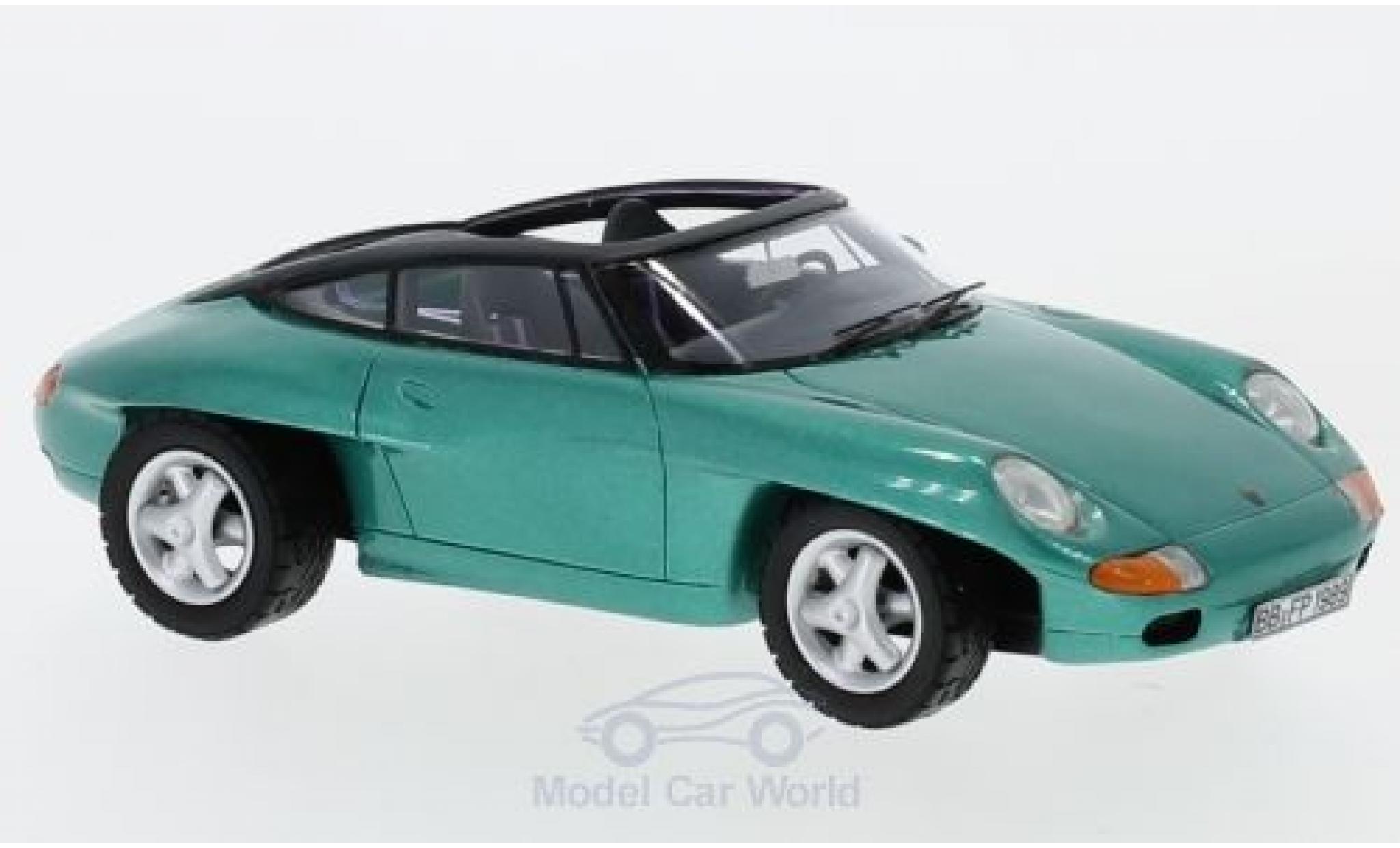 Porsche Panamericana 1/43 Neo metallic groen 1989 modelauto