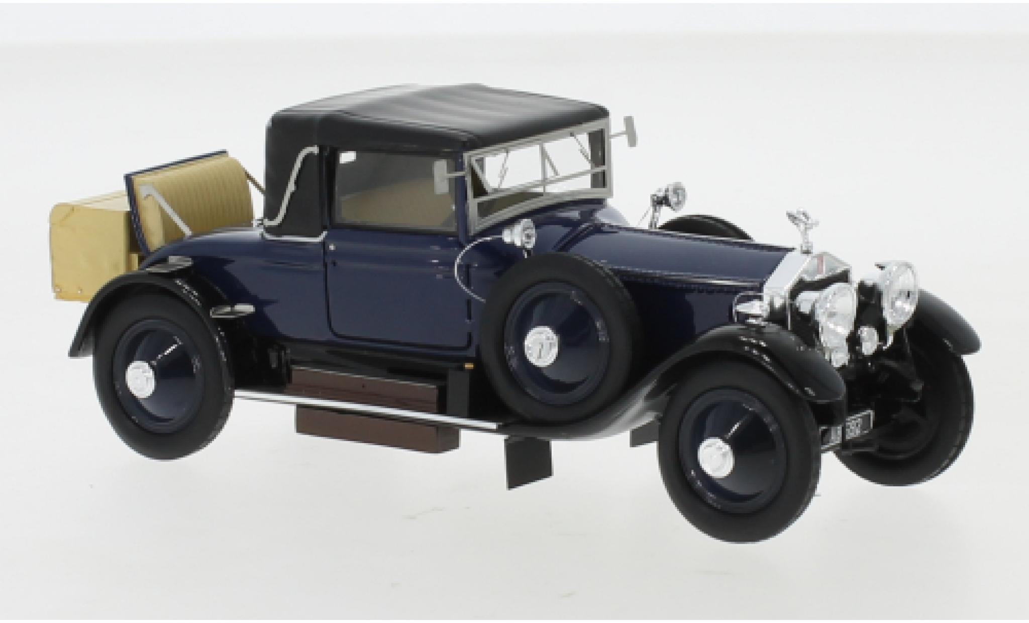 Rolls Royce Silver Ghost 1/43 Neo Doctors Coupe blauw/zwart 1920 modelauto