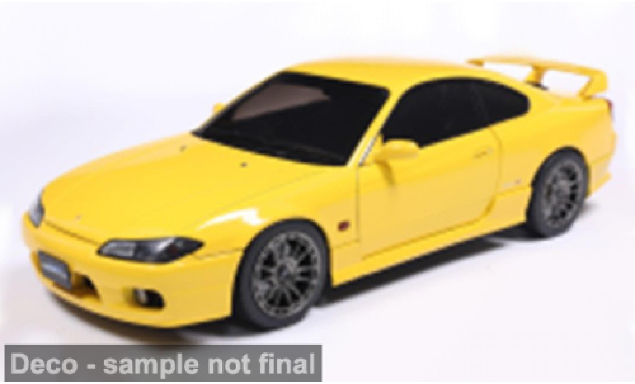 Nissan Silvia 1/18 Solido (S15) geel 1:18 modelauto