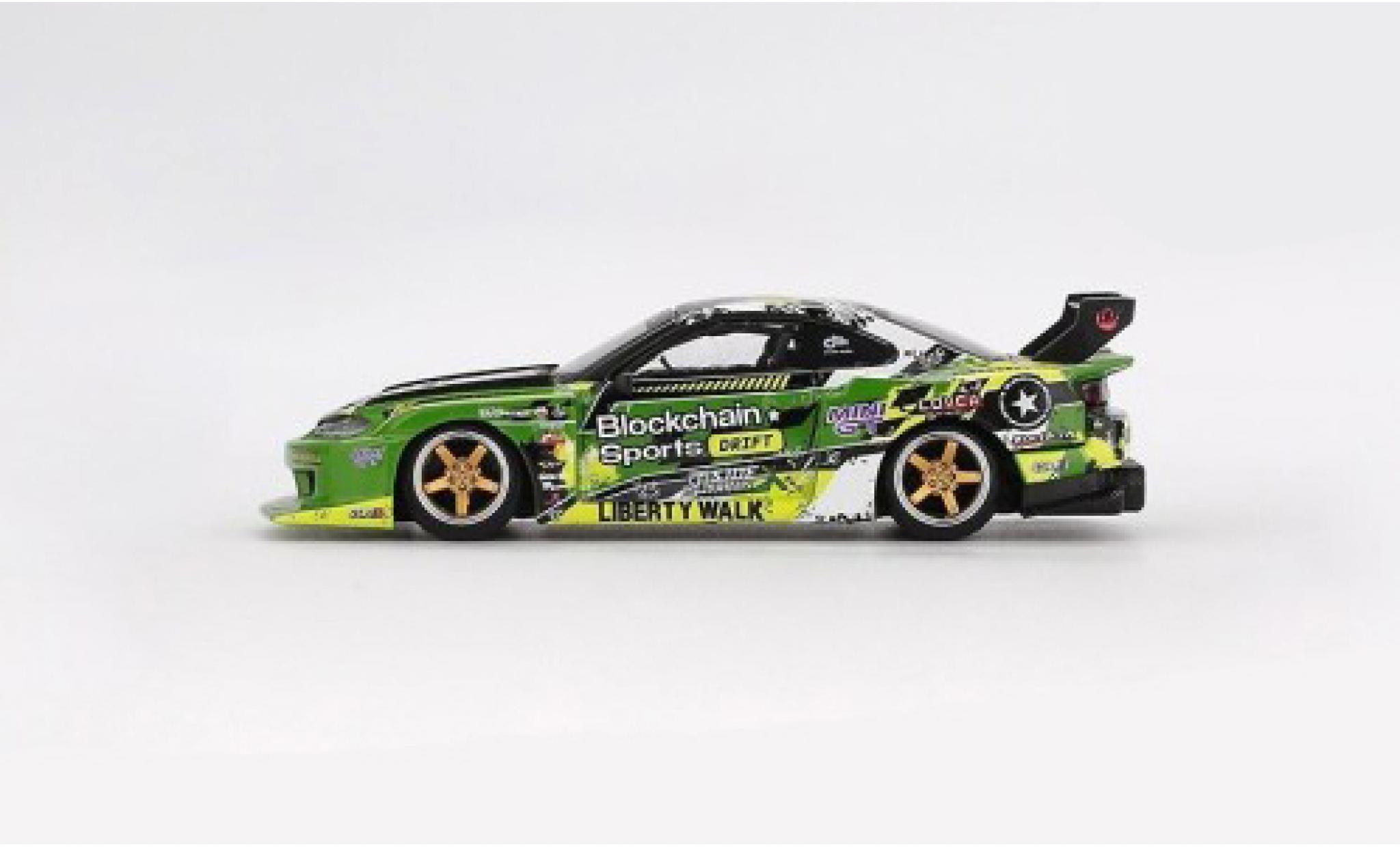 Nissan Silvia 1/64 Mini GT (S15) LB-Super Silhouette Formula Drift 2024 #555 1:64 modelauto