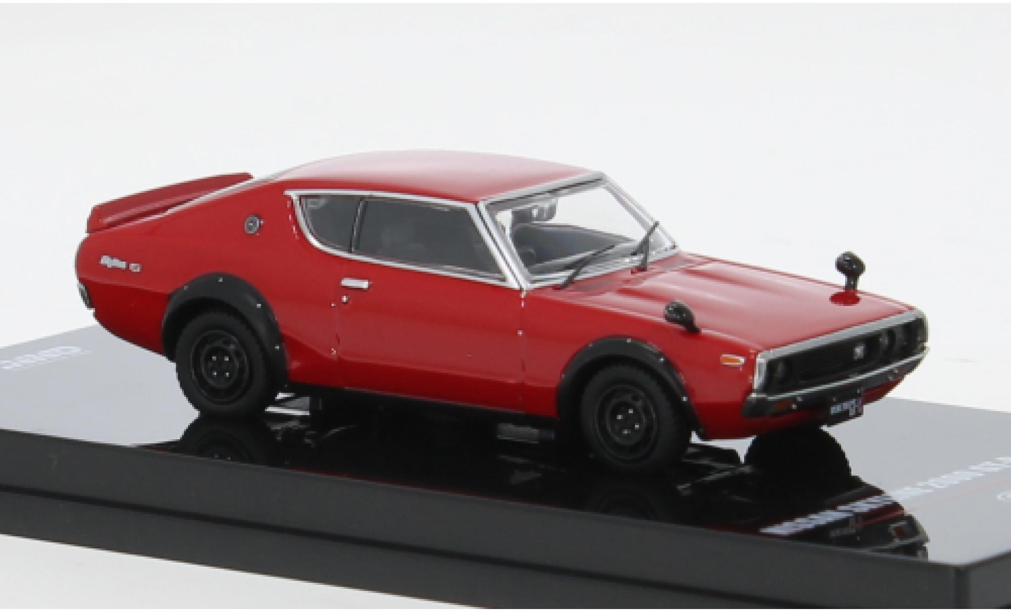 Nissan Skyline 1/64 INNO64 2000 G rood 1:64 modelauto