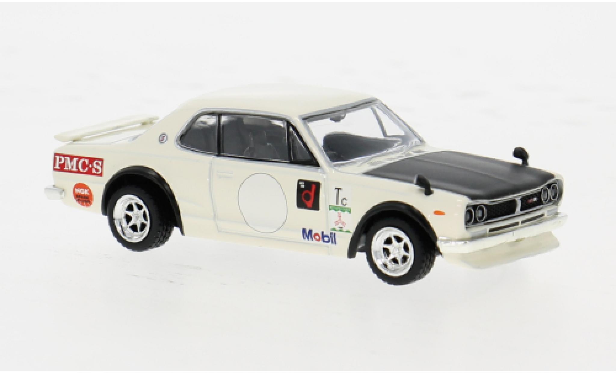 Nissan Skyline 1/64 Tarmac Works 2000 GT-R (KPGC10) wit 1:64 modelauto