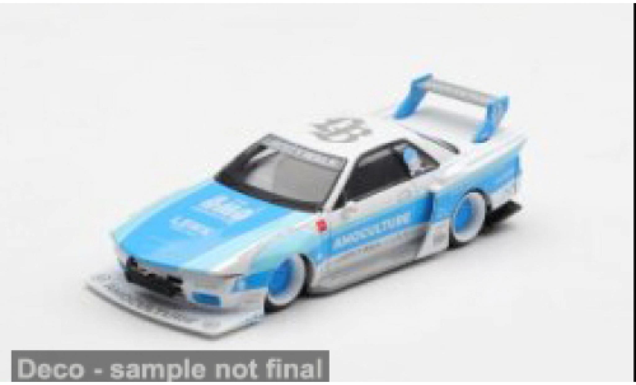 Nissan Skyline 1/64 Mini GT GTR (R32) blauw/wit 2026 LB-WORKS AMOCULTURE 1:64 modelauto