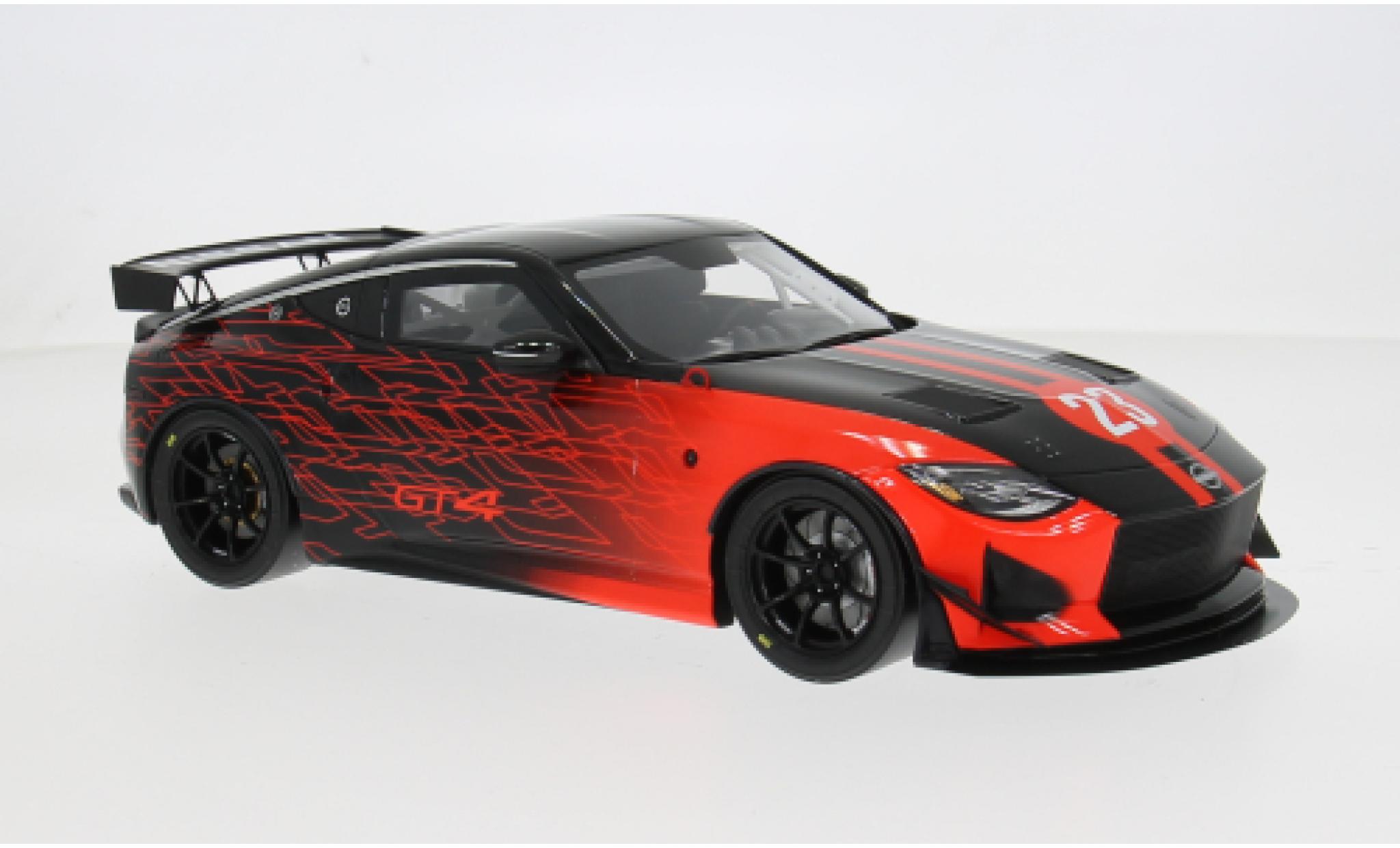 Aston Martin V8 Vantage GT4 1/18 Ottomobile Nissan Z GT4 rood/zwart 2022 1:18 modelauto