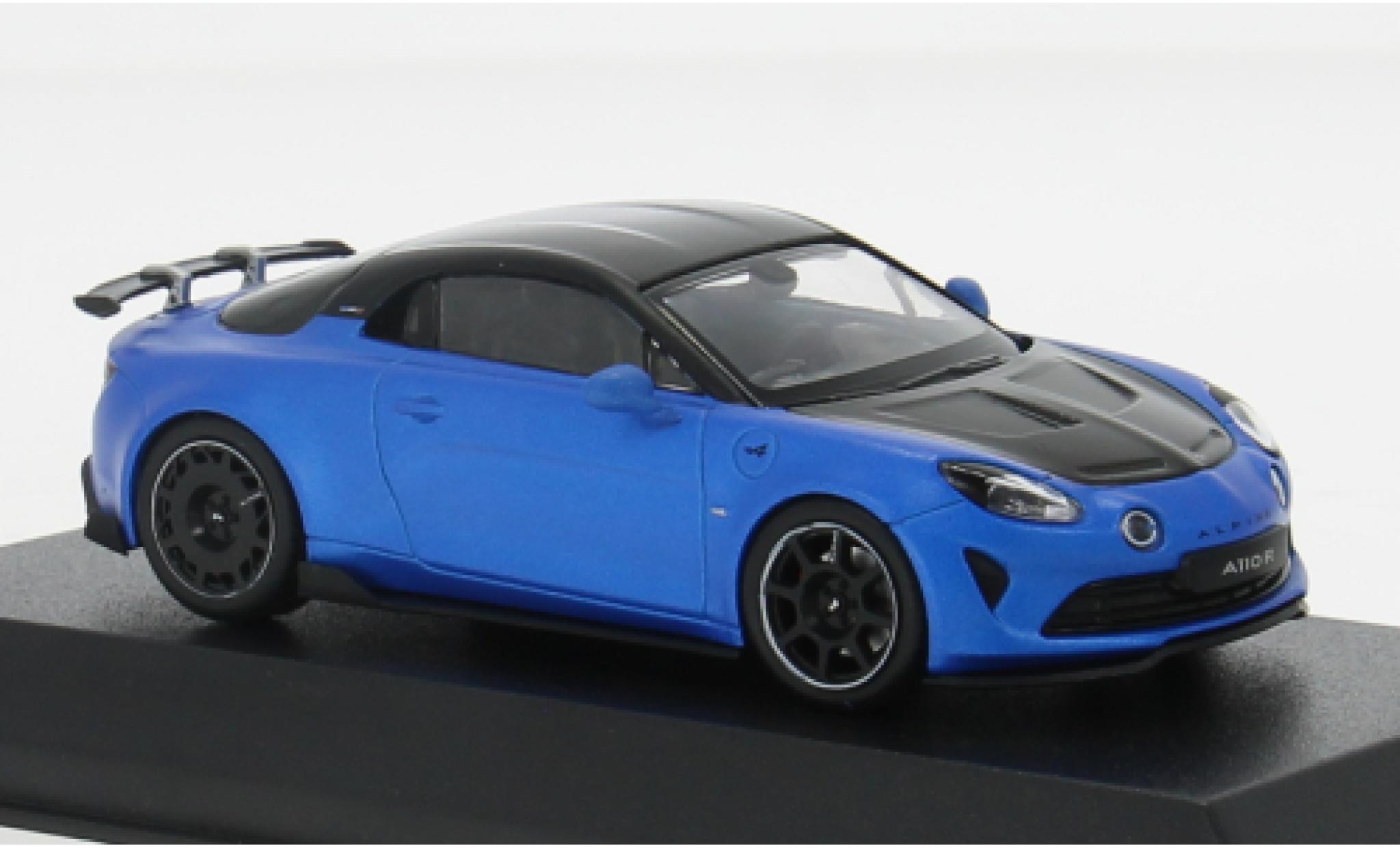 Alpine A110 1/43 Norev R matt-blauw 2023 1:43 modelauto