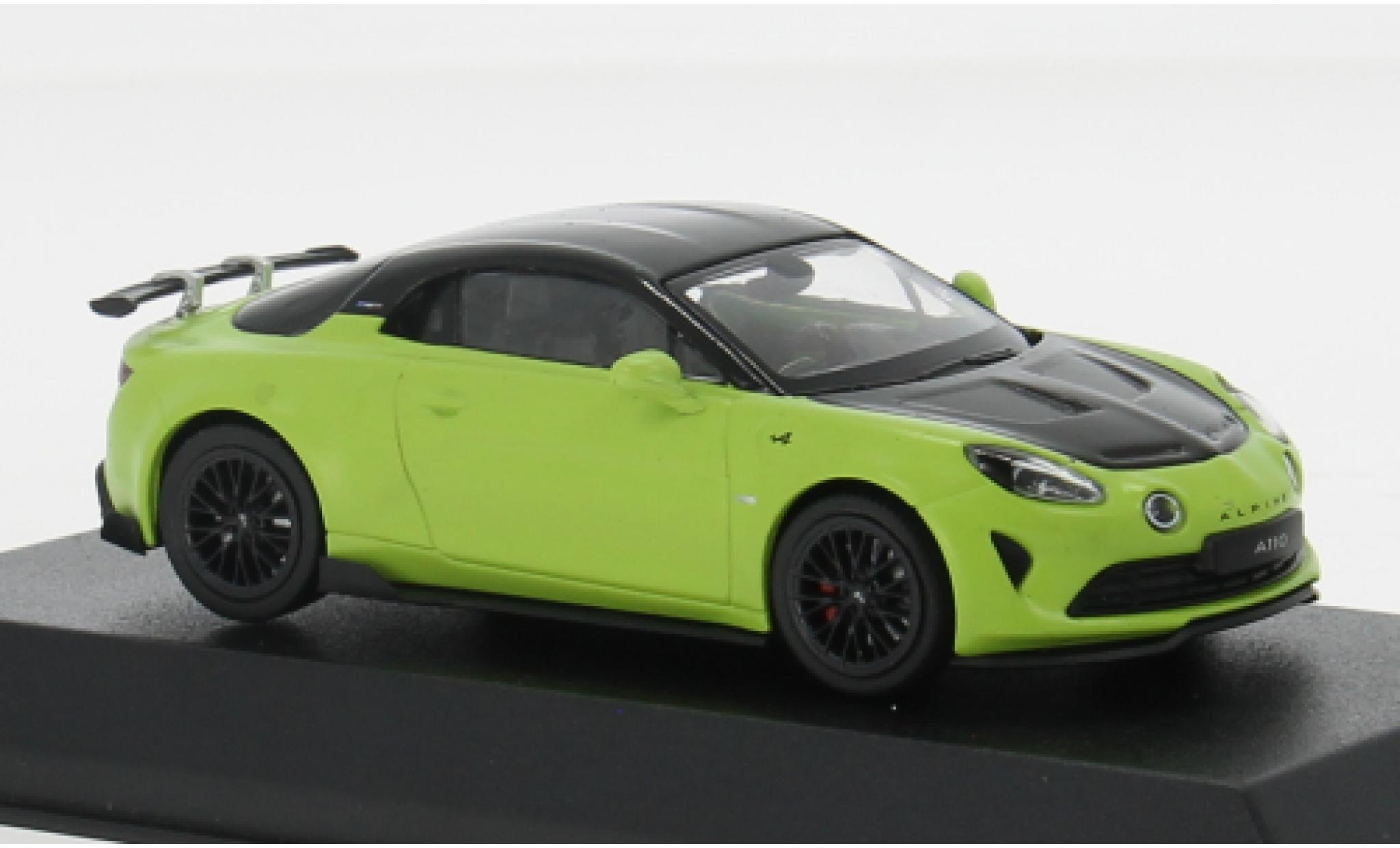 Alpine A110 1/18 Norev R Turini groen/zwart 2025 1:18 modelauto