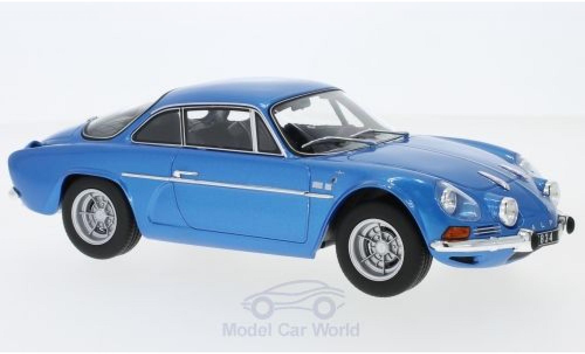 Alpine A110 1/18 Norev Renault 1600S metallic blauw 1971 modelauto