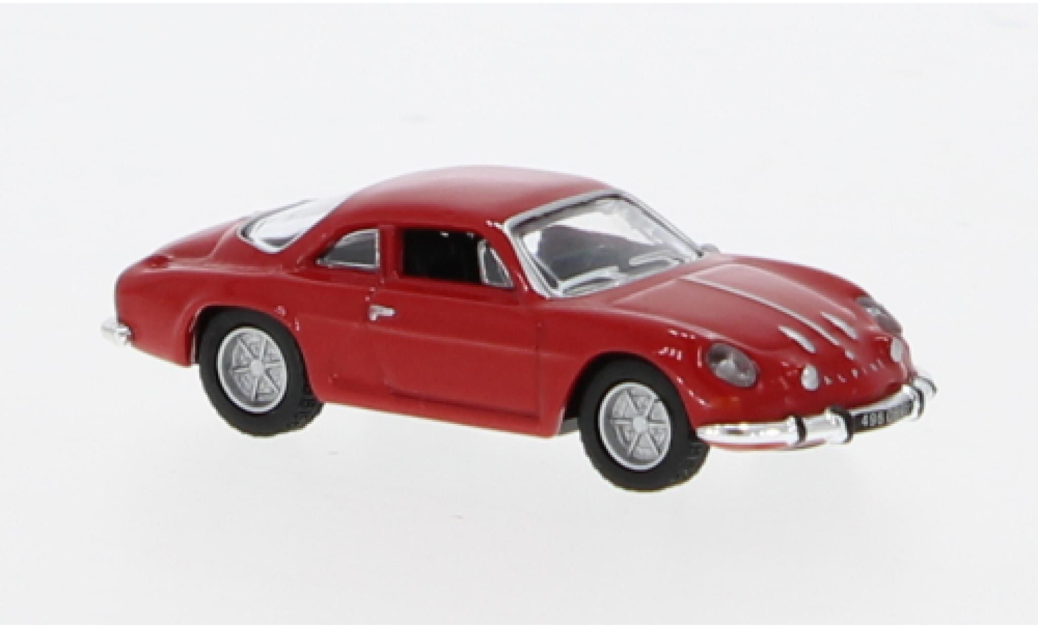 Alpine A110 1/87 Norev Renault rood 1973 1:87 modelauto