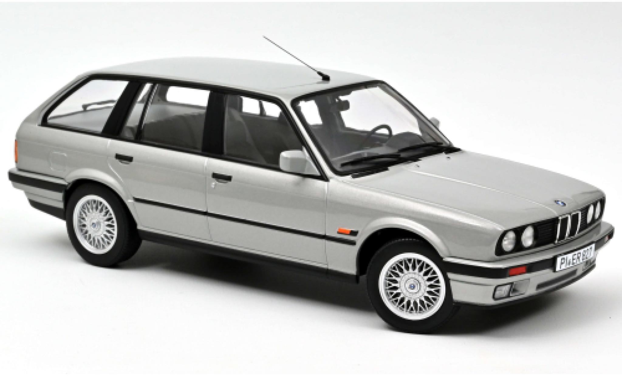 Bmw 325 1/18 Norev i Touring (E30) grijs 1991 modelauto