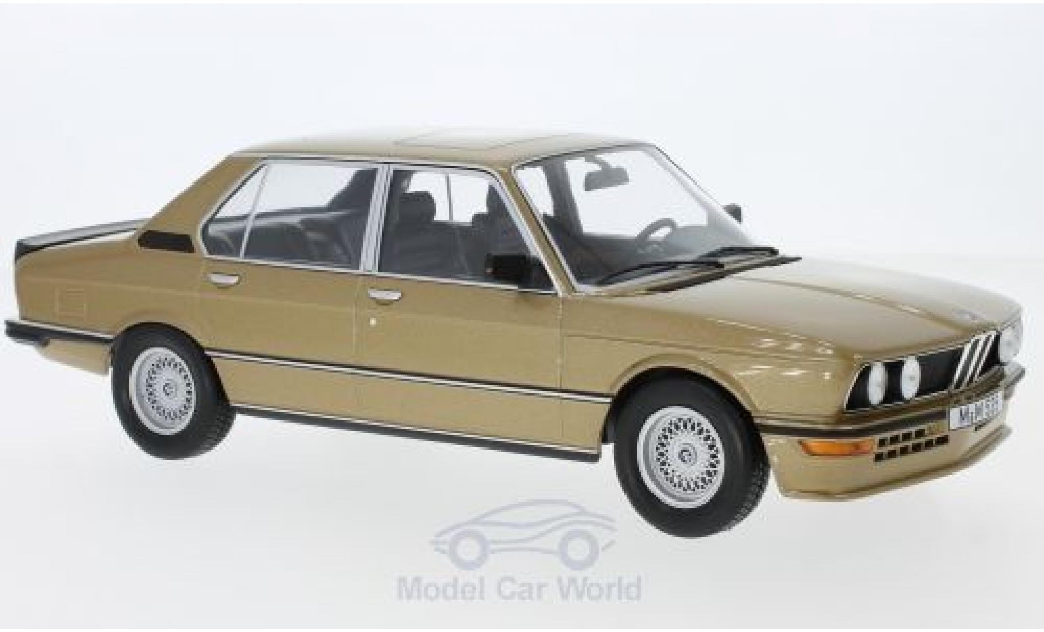 Bmw M5 E12 1/18 Norev 35i (E12) gold 1980 modelauto