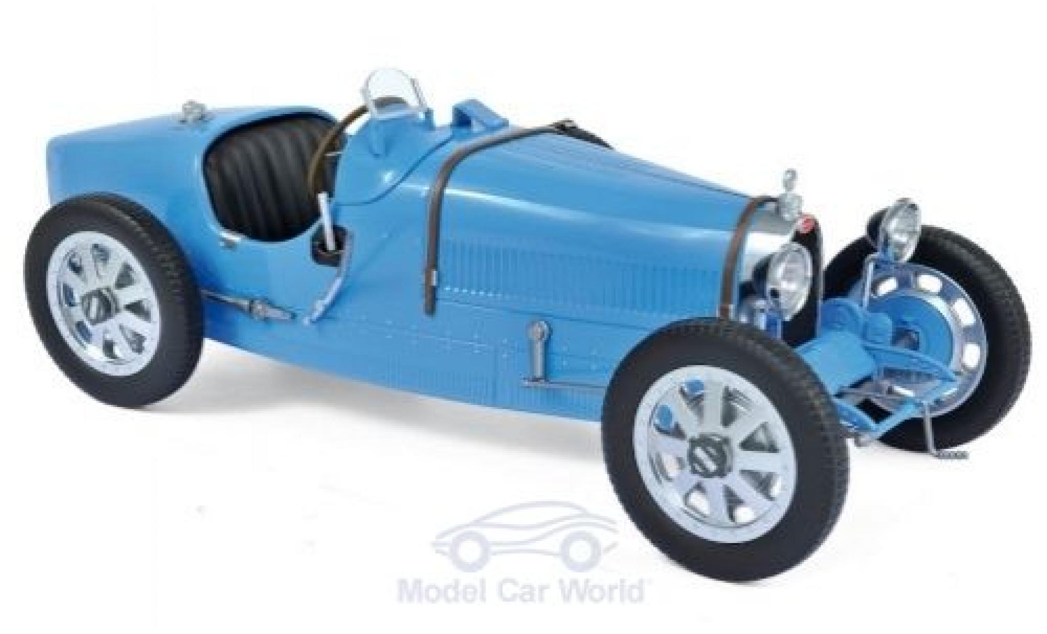 Bugatti 35 1/12 Norev T blauw RHD 1925 modelauto