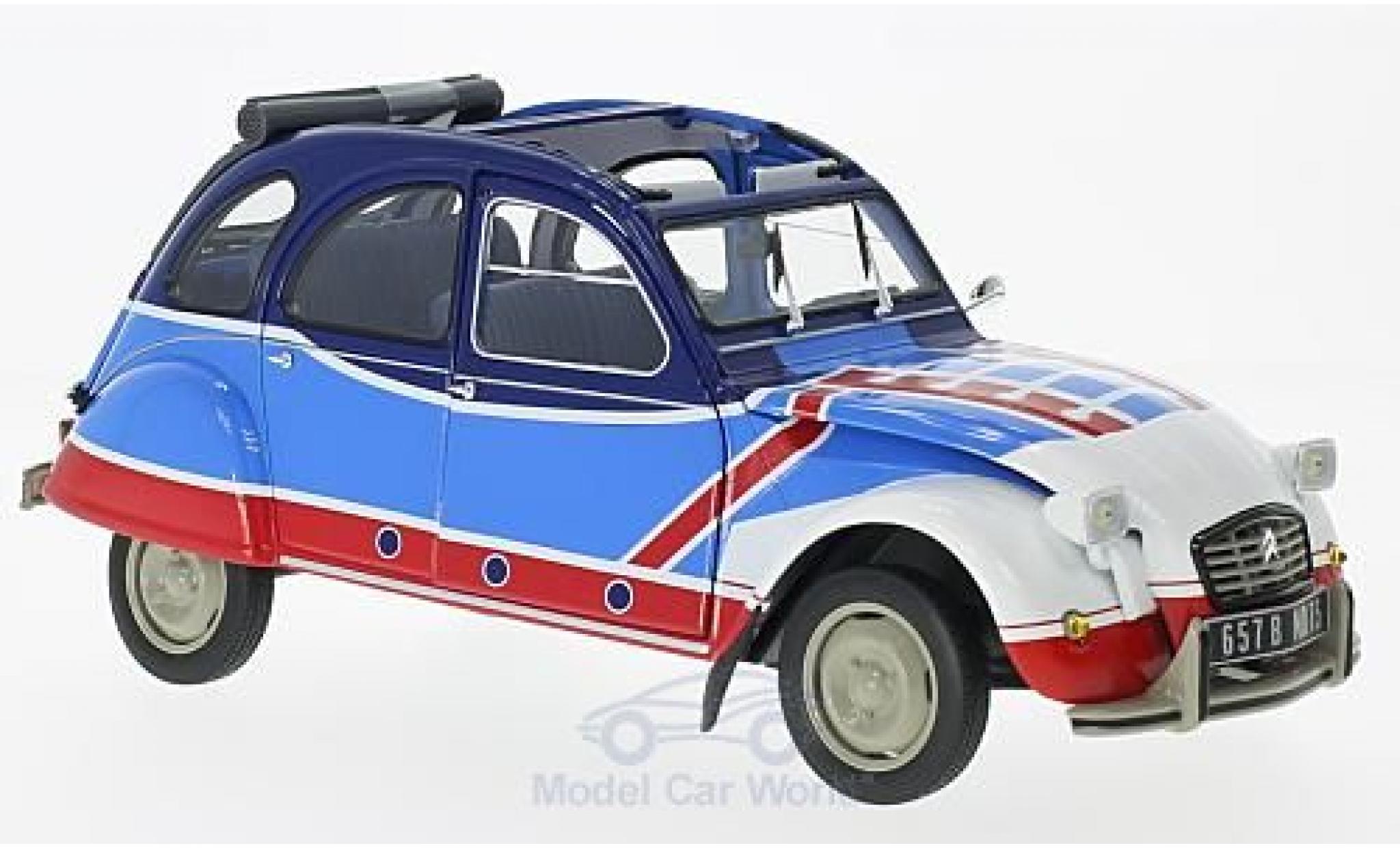 Citroen 2CV 1/18 Norev 6 Basket 1976 ohne Vitrine modelauto