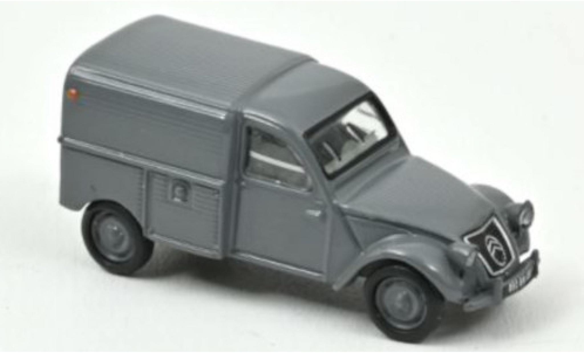 Citroen 2CV 1/87 Norev AU grijs 1953 modelauto