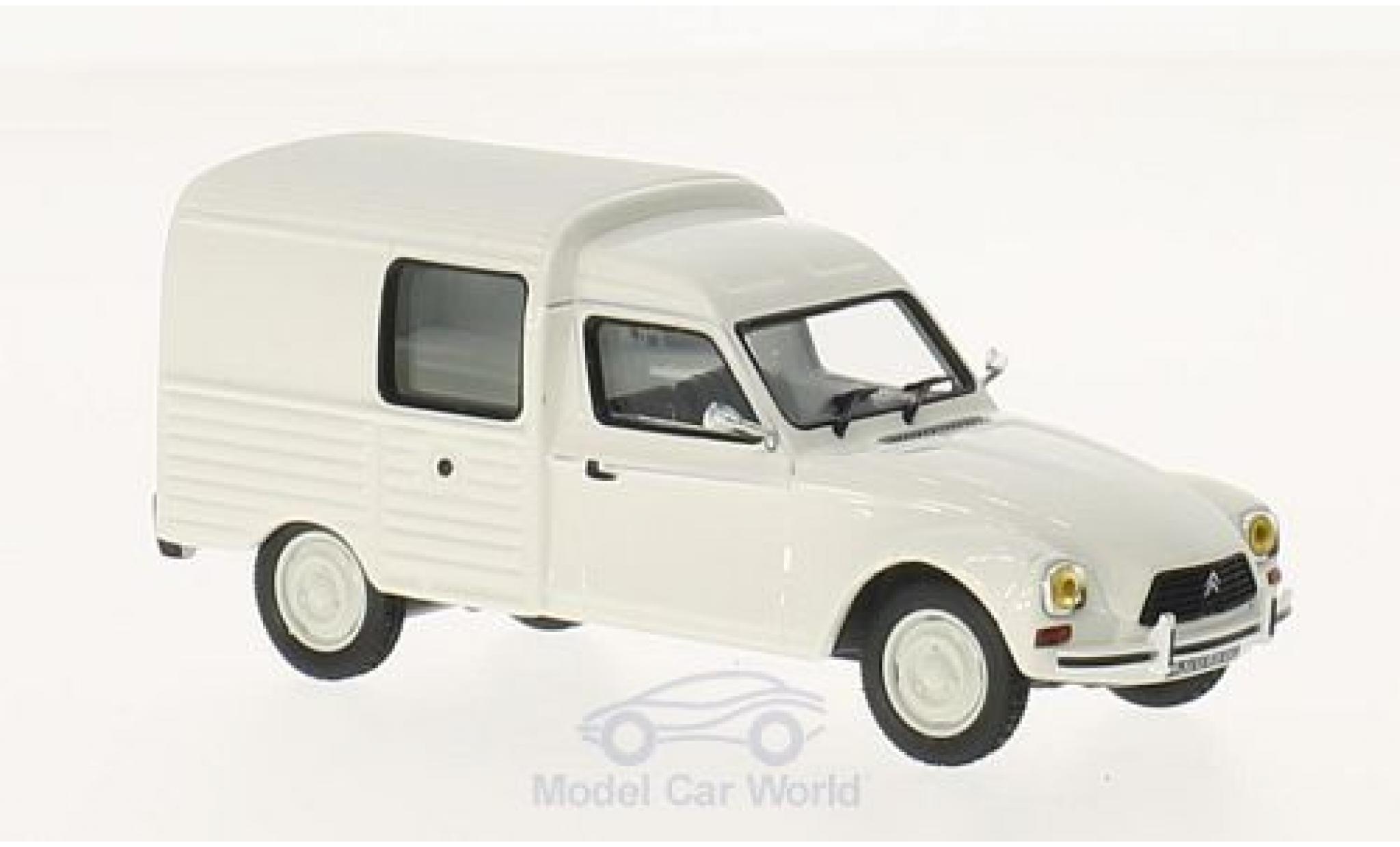 Citroen Acadiane 1/43 Norev wit 1979 modelauto