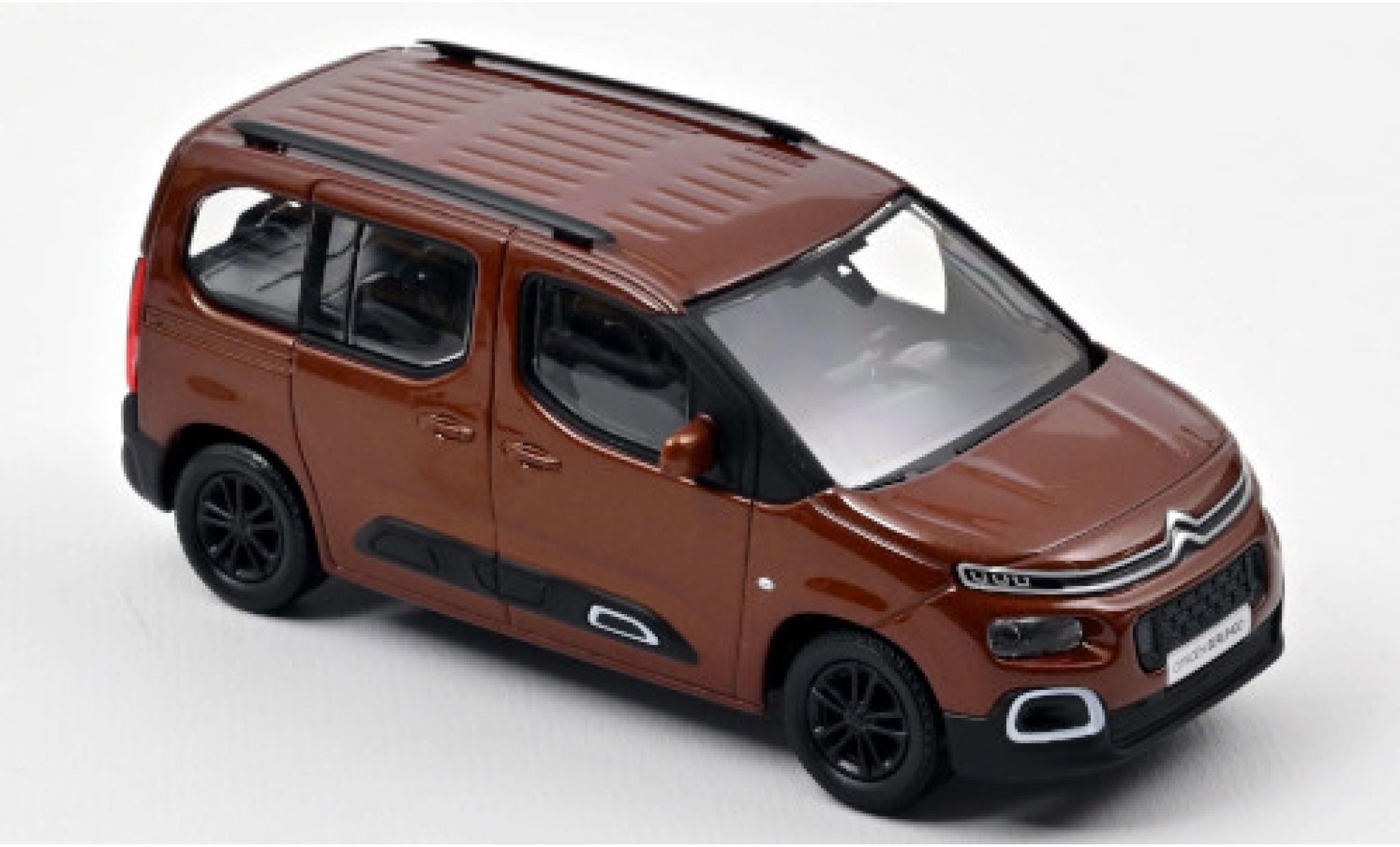 Citroen Berlingo 1/43 Norev metallic bruin 2020 modelauto