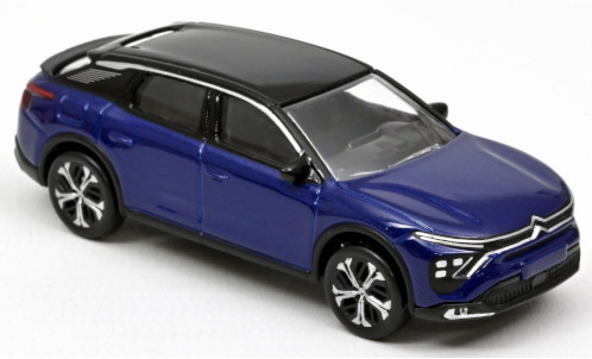 Citroen C5 1/64 Norev X blauw/zwart 2021 modelauto