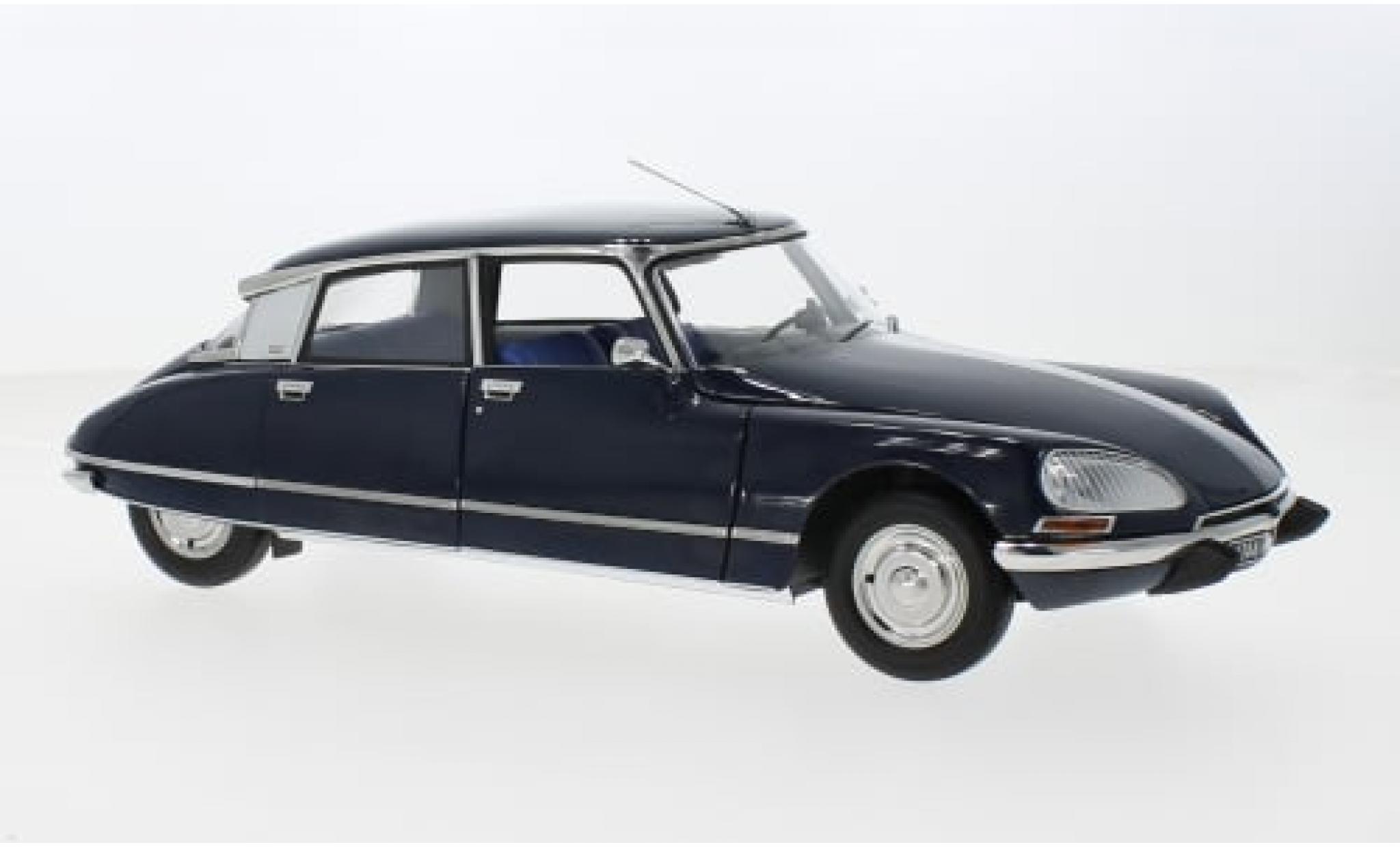 Citroen DS 1/18 Norev 23 Pallas blauw 1974 1:18 modelauto