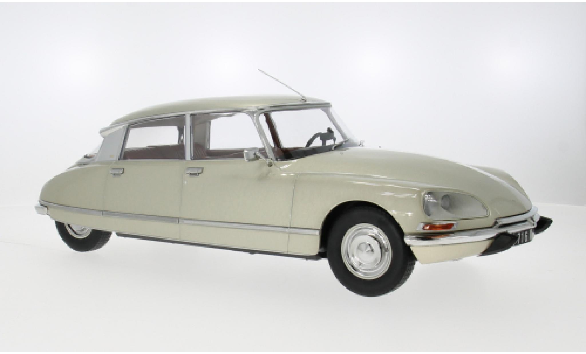 Citroen DS 1/12 Norev 23 Pallas metallic beige 1973 1:12 modelauto