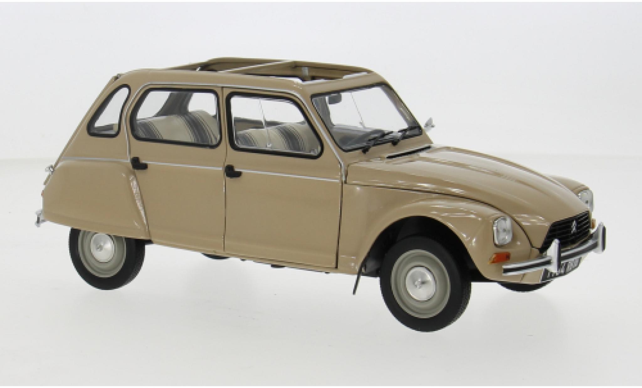 Citroen Dyane 1/18 Norev beige 1983 1:18 modelauto