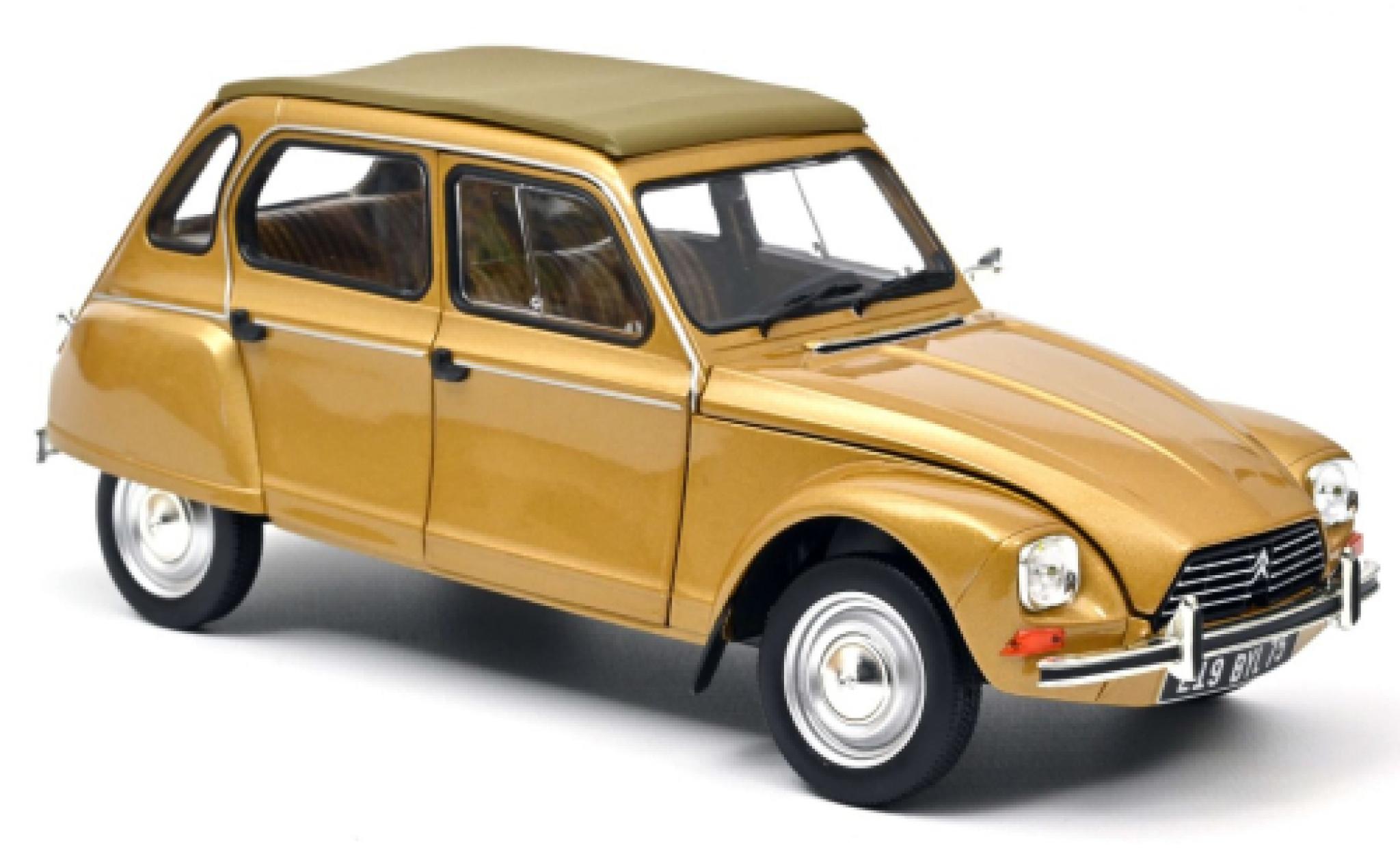 Citroen Dyane 1/18 Norev metallic beige 1978 modelauto