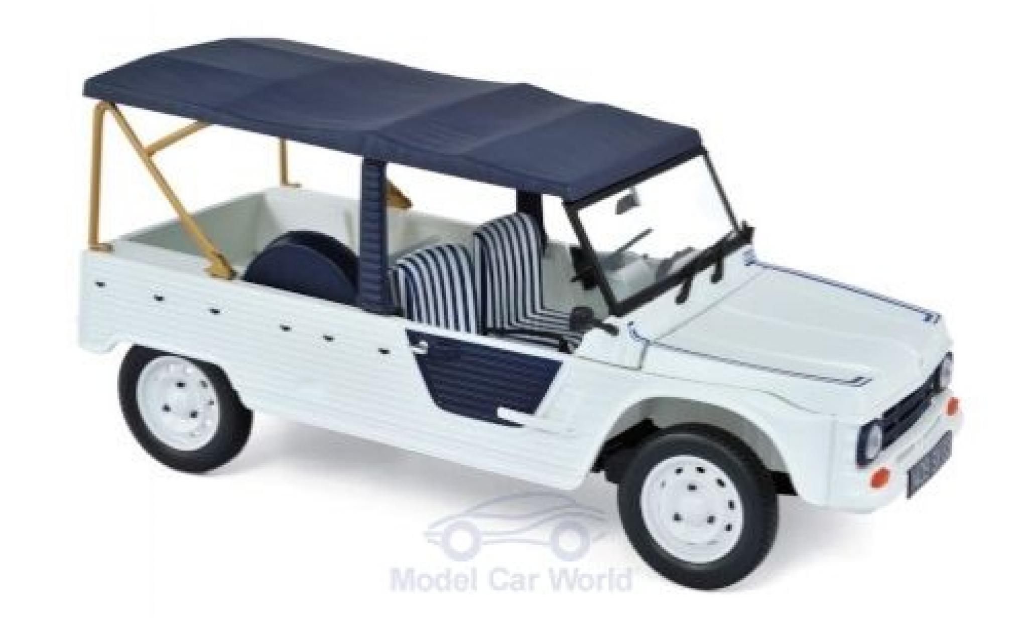 Citroen Mehari 1/18 Norev Azur wit/blauw 1983 modelauto