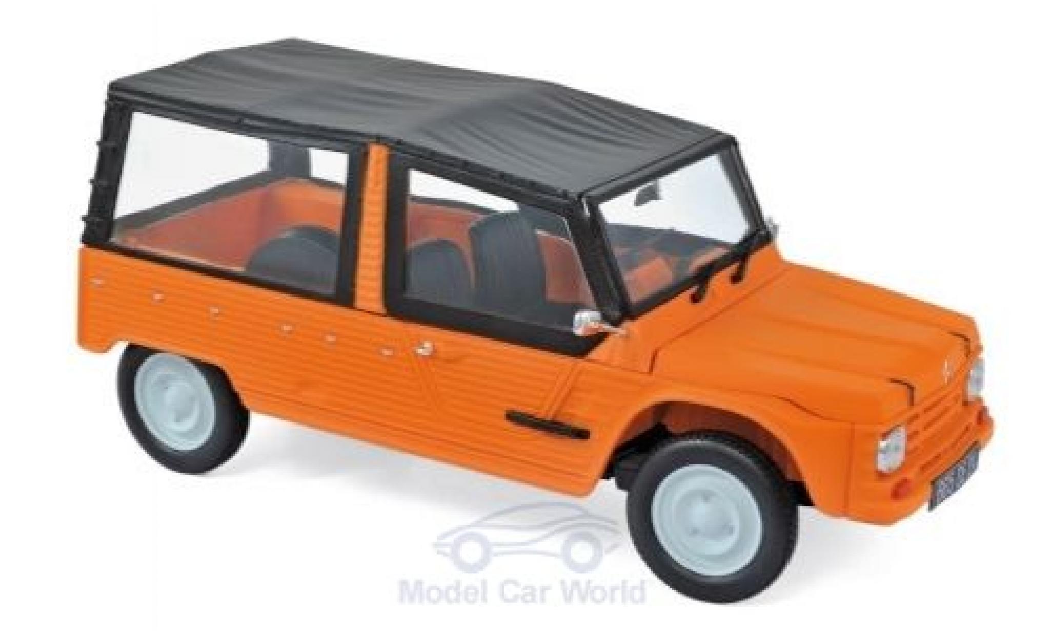 Citroen Mehari 1/18 Norev oranje 1983 modelauto