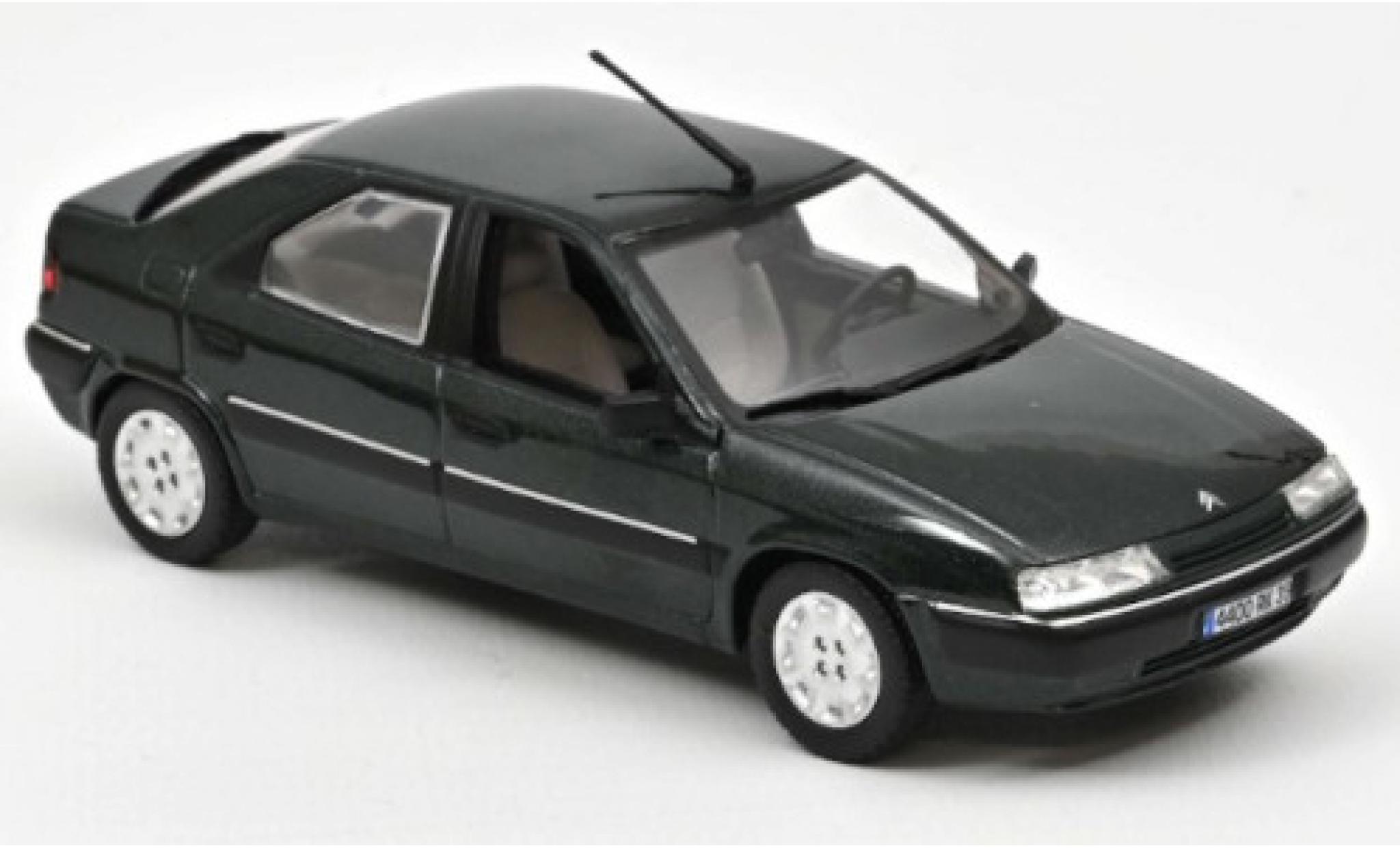 Citroen Xantia 1/43 Norev metallic groen 1993 modelauto