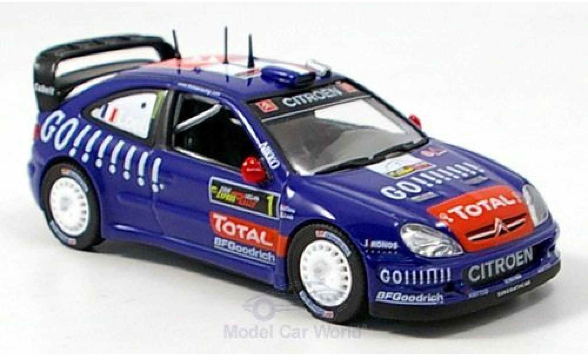 Citroen Xsara 1/43 Norev WRC No.1 Kronos Rallye WM Rallye Zypern 2006 S.Loeb/D.Elena modelauto