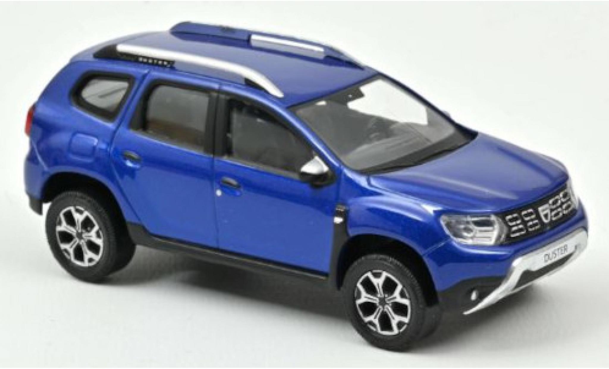 Dacia Duster 1/43 Norev metallic blauw 2020 modelauto