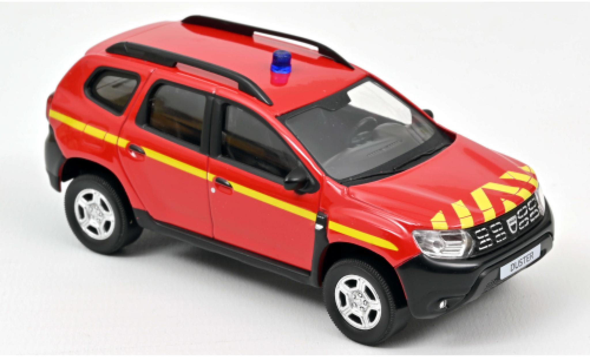 Dacia Duster 1/43 Norev Brandweer (F) 2020 modelauto