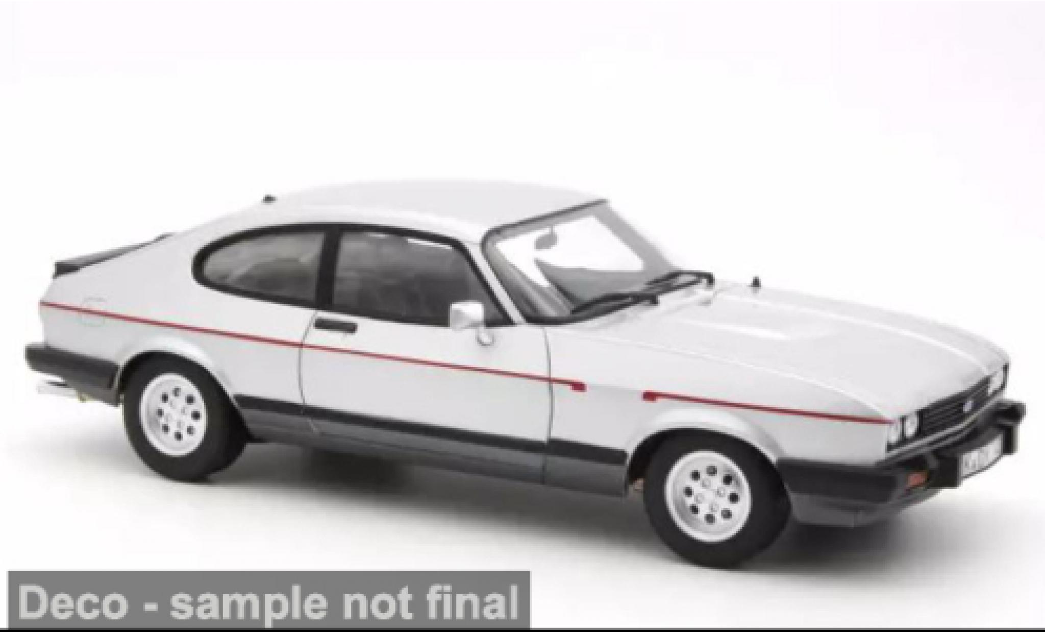 Ford Capri 1/18 Norev MK III 2.8 Injection grijs 1983 1:18 modelauto