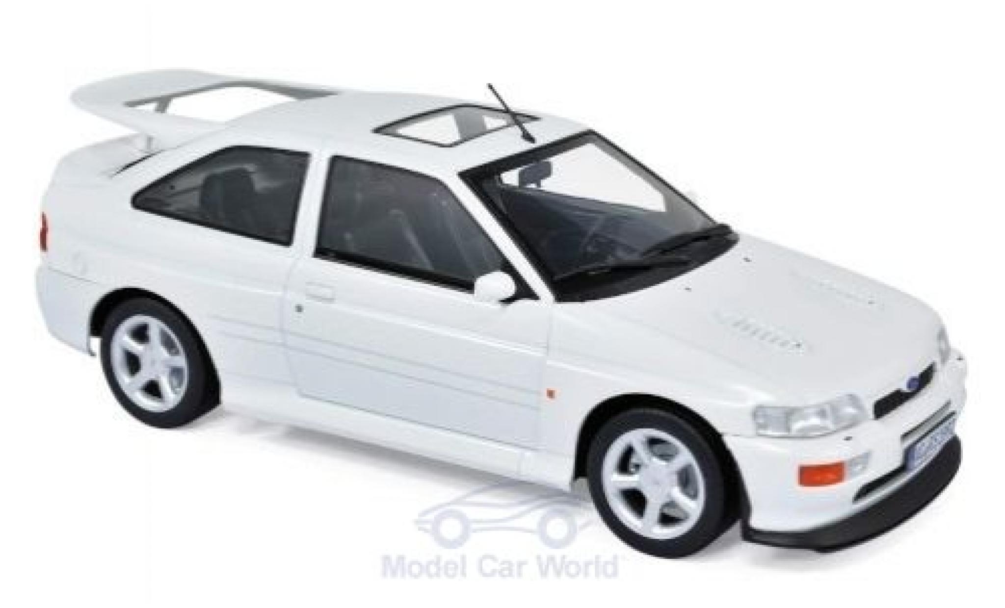 Ford Escort 1/18 Norev RS Cosworth wit 1992 modelauto