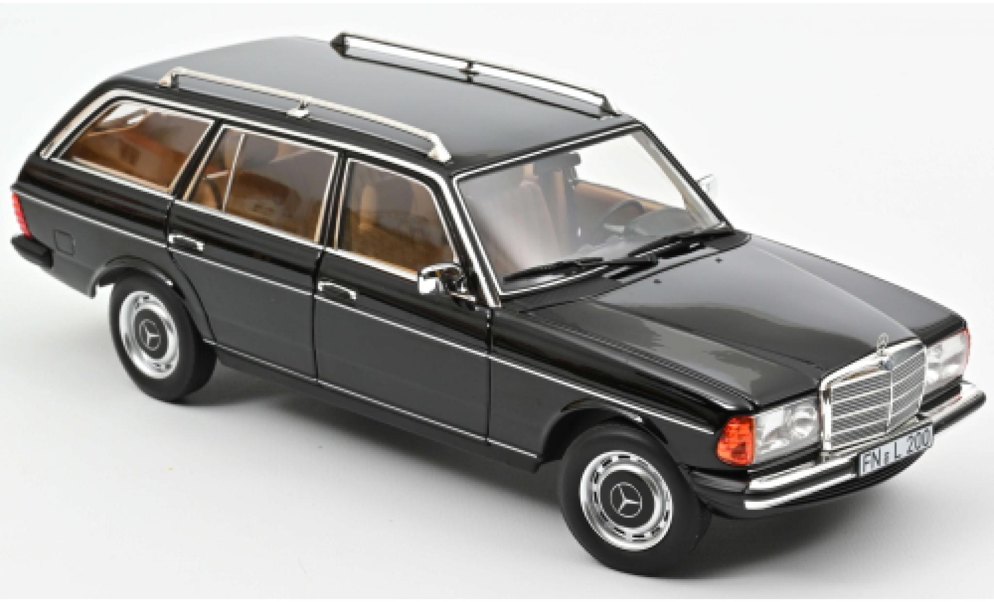 Mercedes 200 1/18 Norev T (S123) zwart 1982 modelauto