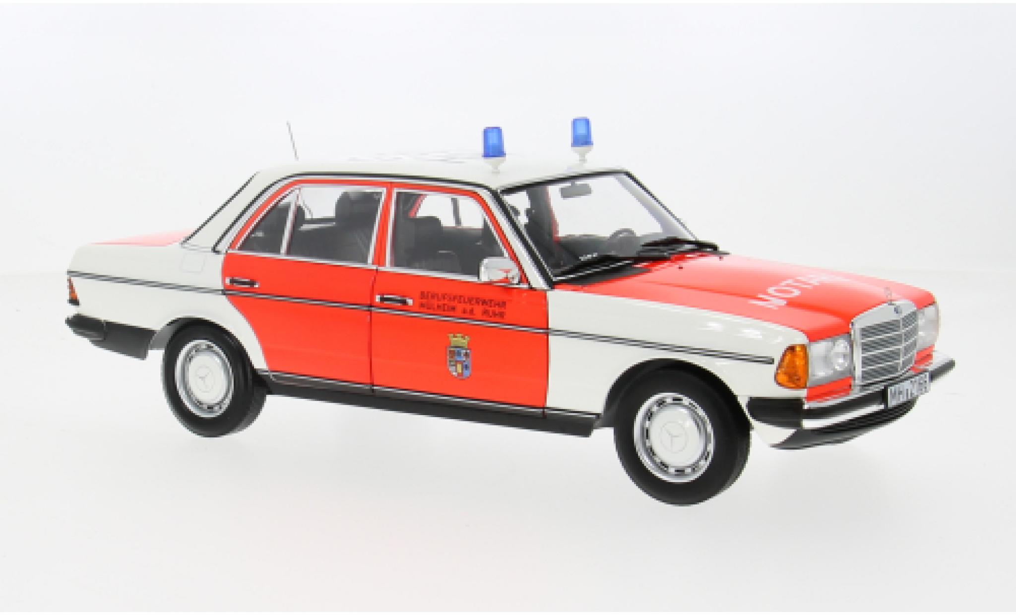 Mercedes 200 1/18 Norev (W123) Notarzt 1984 1:18 modelauto