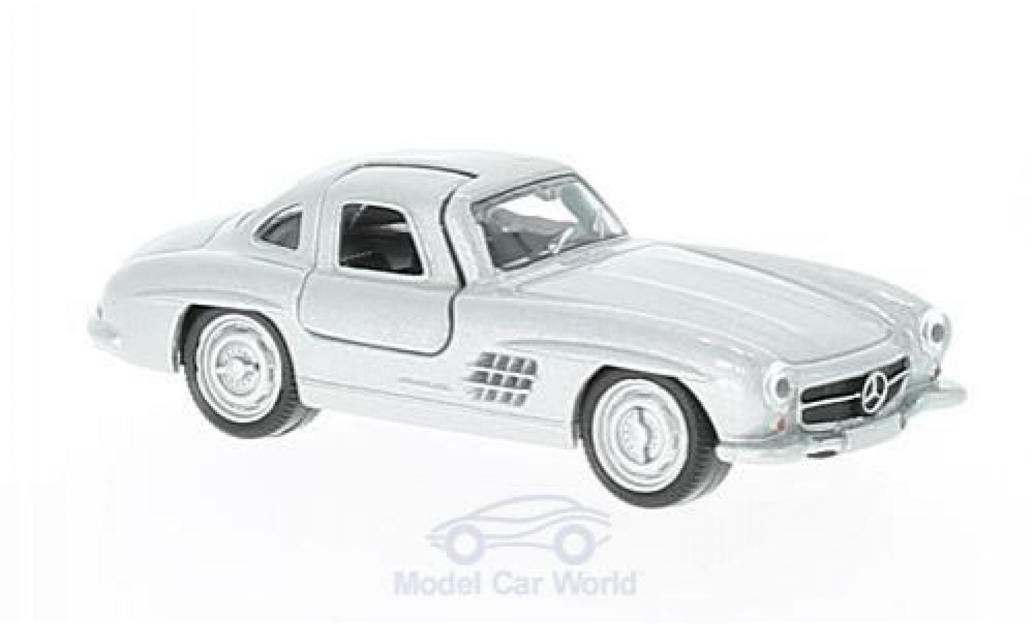 Mercedes 300 SL 1/64 Norev SL grijs 1955 modelauto