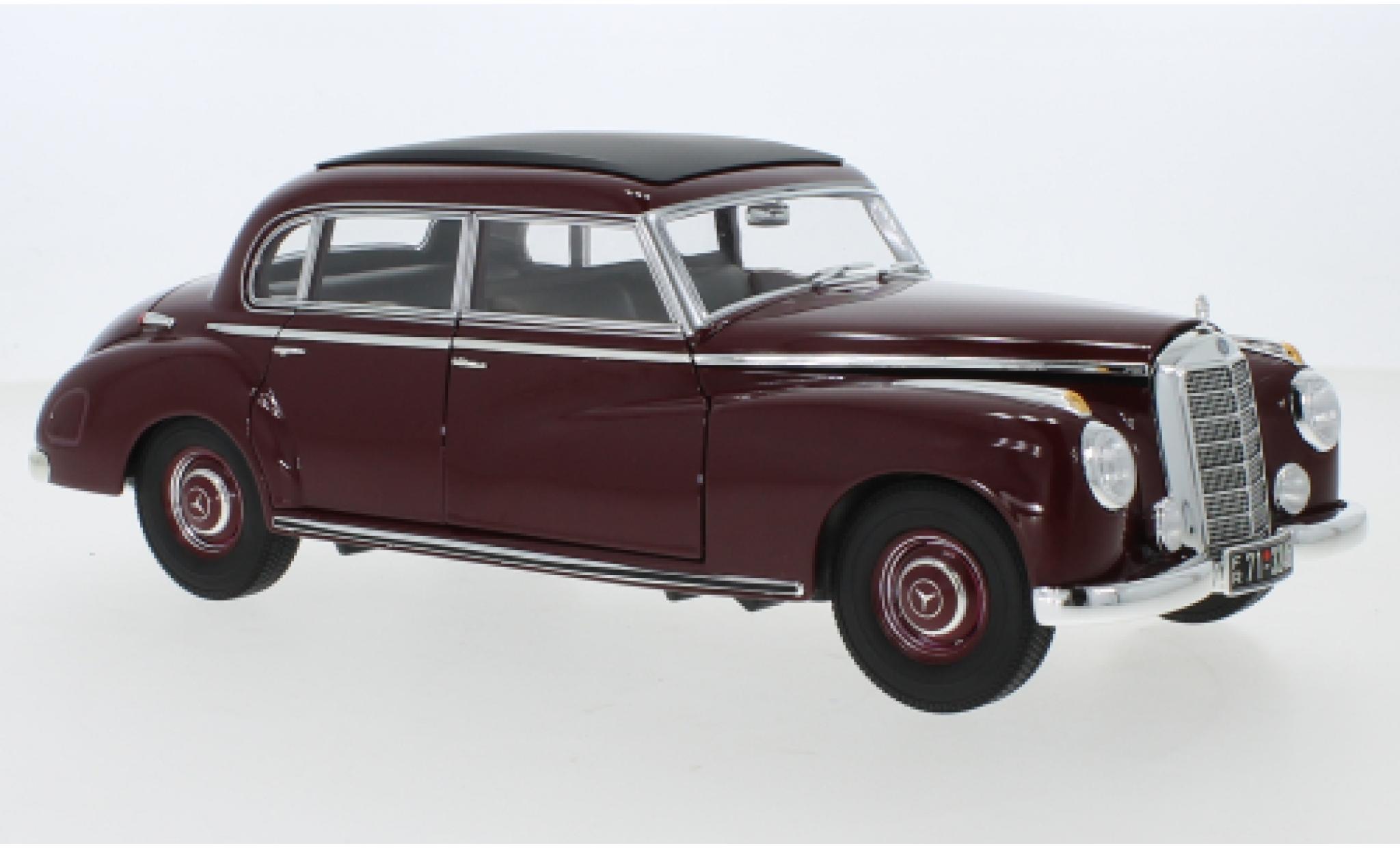 Mercedes 300 1/18 Norev (W186) rood 1955 modelauto