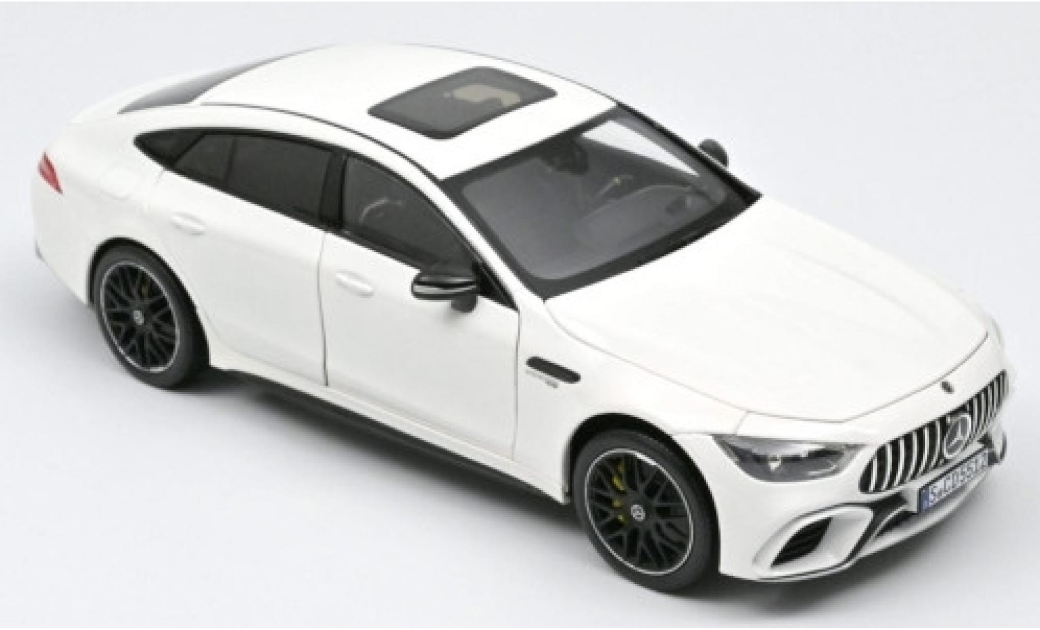 Mercedes AMG GT 1/18 Norev S 4 Matic+ wit 2019 modelauto