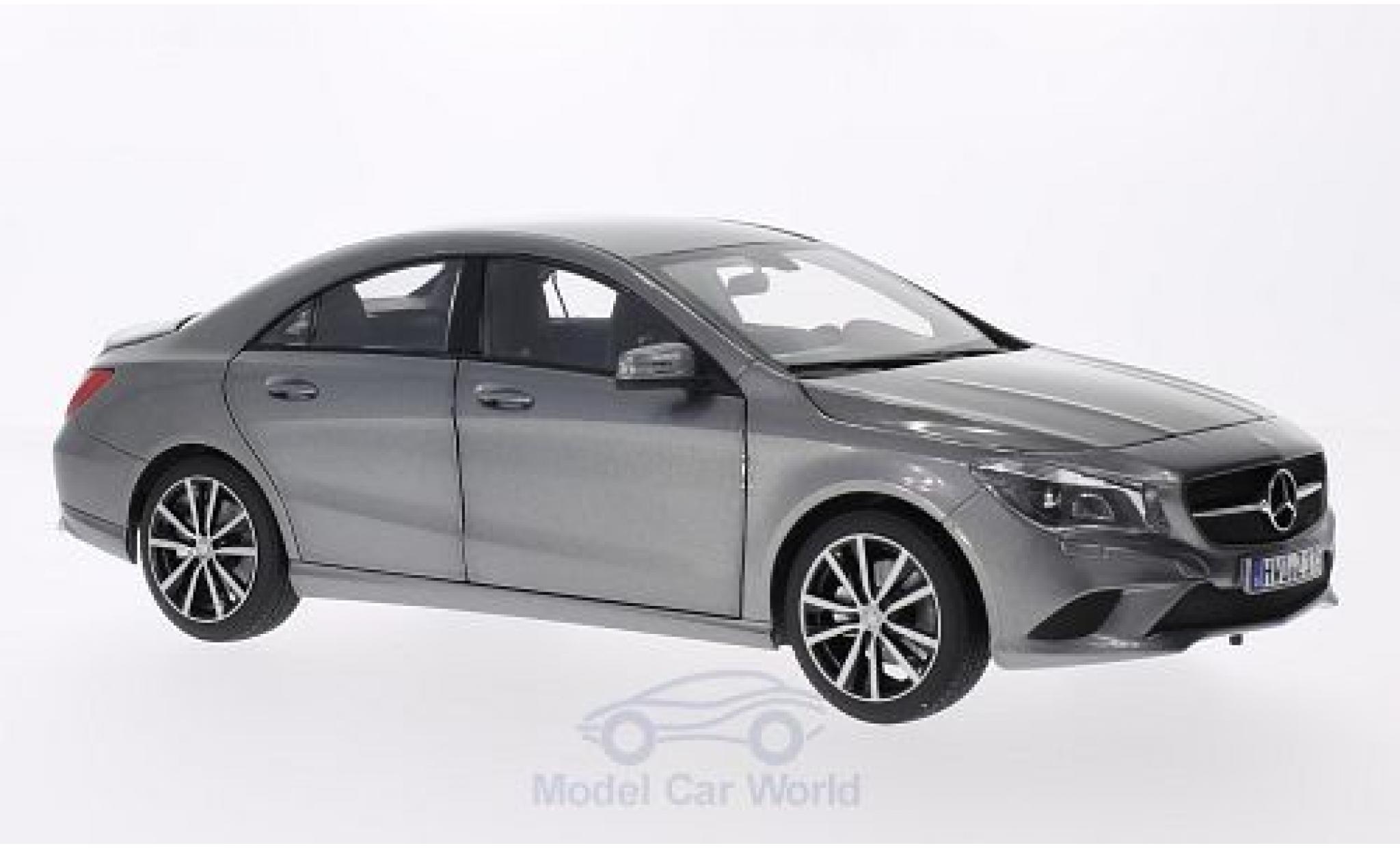 Mercedes CLA 1/18 Norev CLClasse A metallic grijs 2013 modelauto
