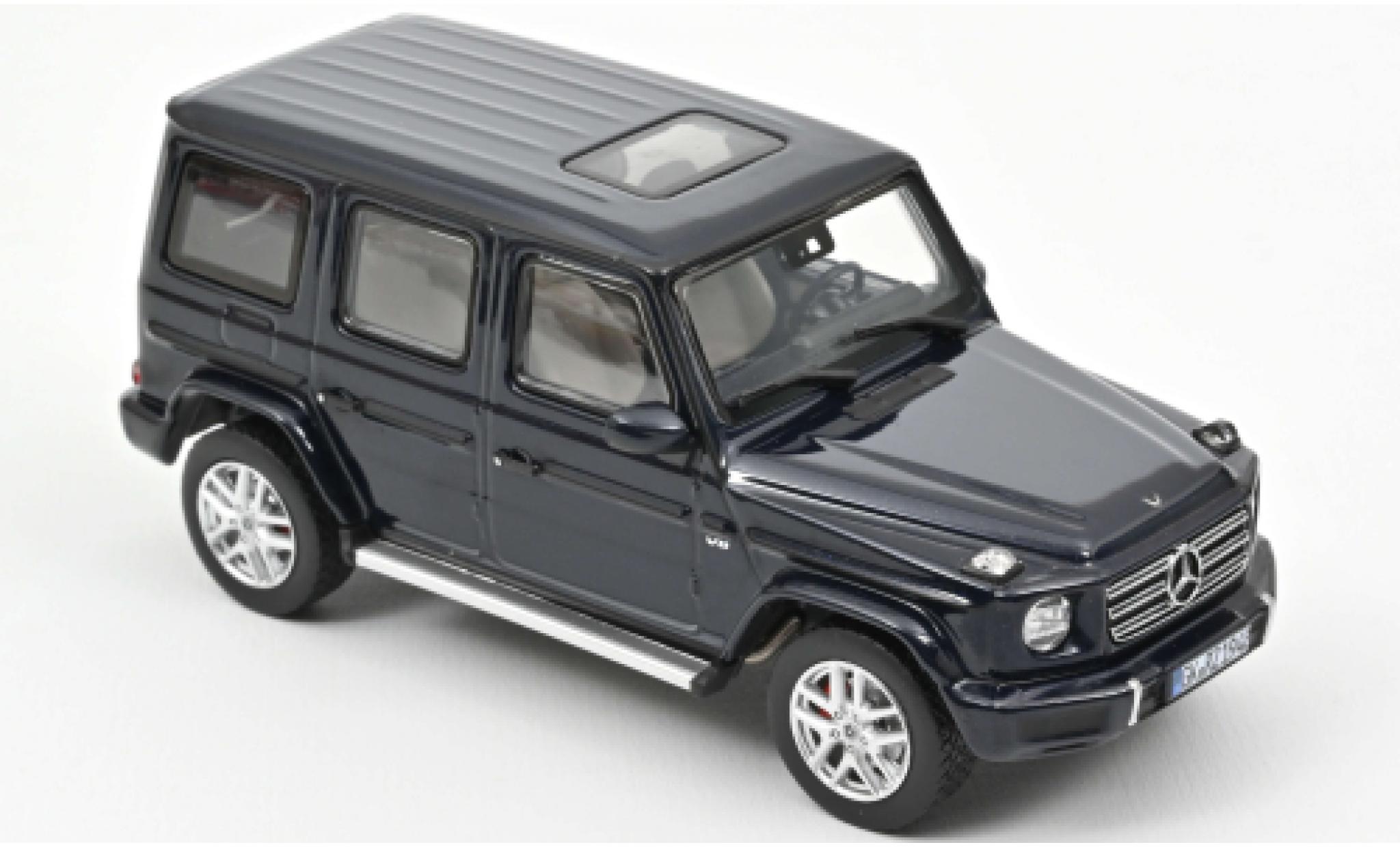 Mercedes Classe G 1/43 Norev metallic blauw 2018 modelauto