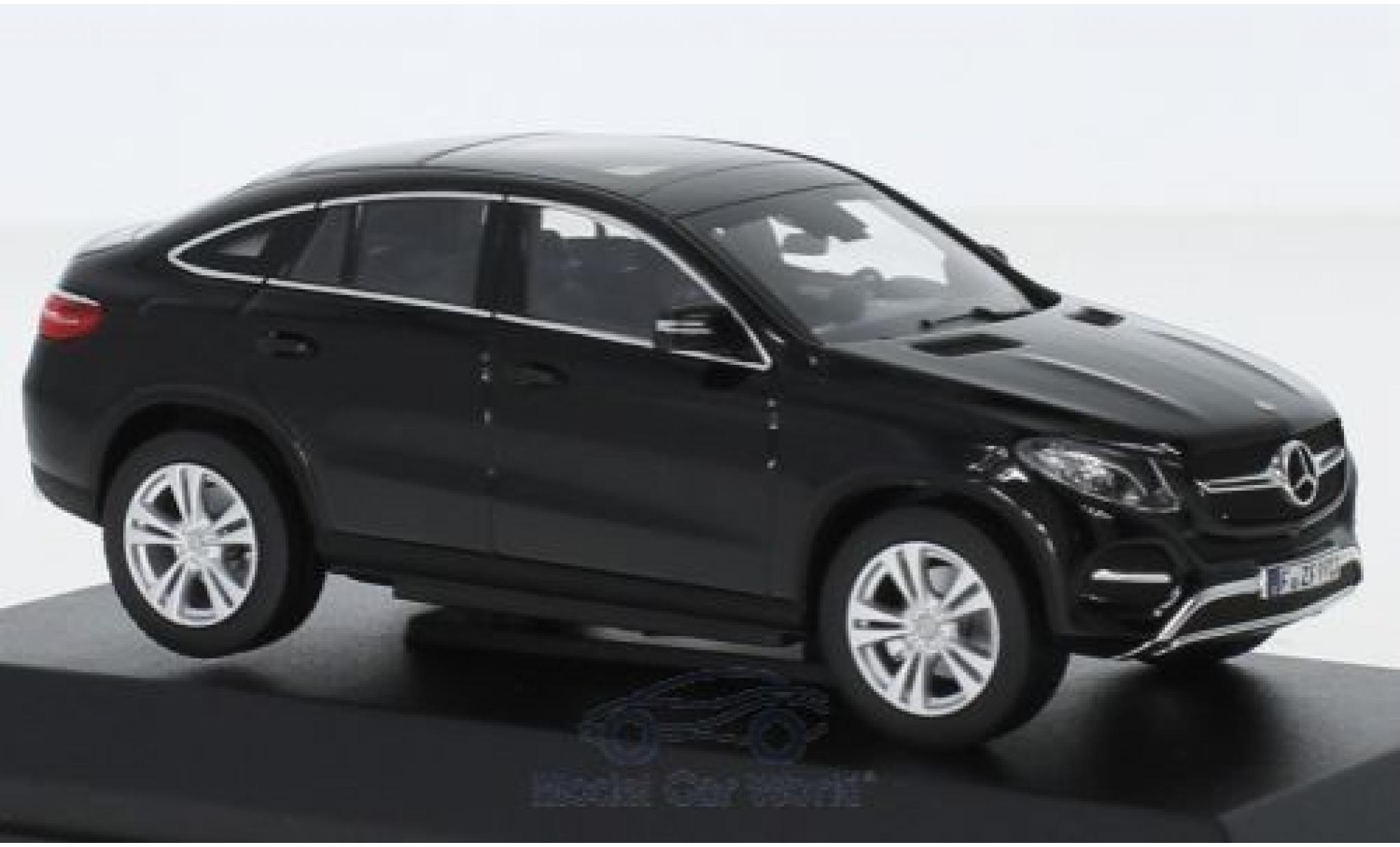 Mercedes Classe GLE 1/43 Norev GLE Coupe zwart 2015 modelauto