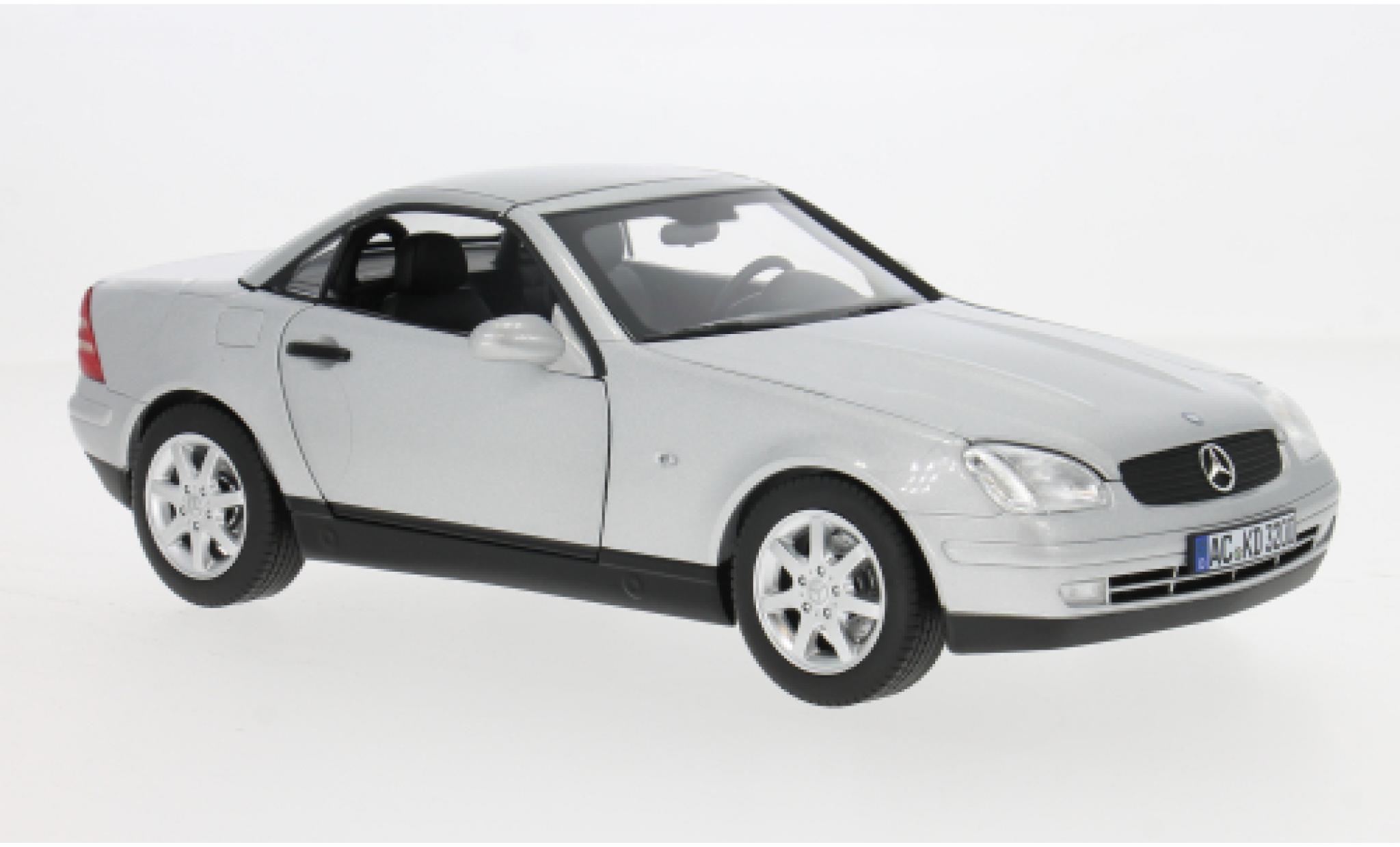 Mercedes Classe SLK 1/18 Norev SLK (R170) grijs 1996 1:18 modelauto