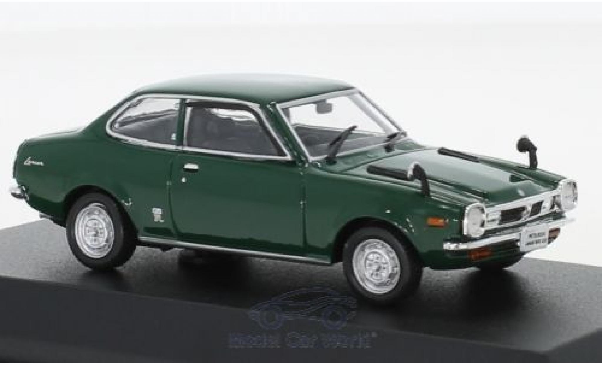 Mitsubishi Lancer 1/43 Norev 1600 GSR groen RHD 1973 modelauto