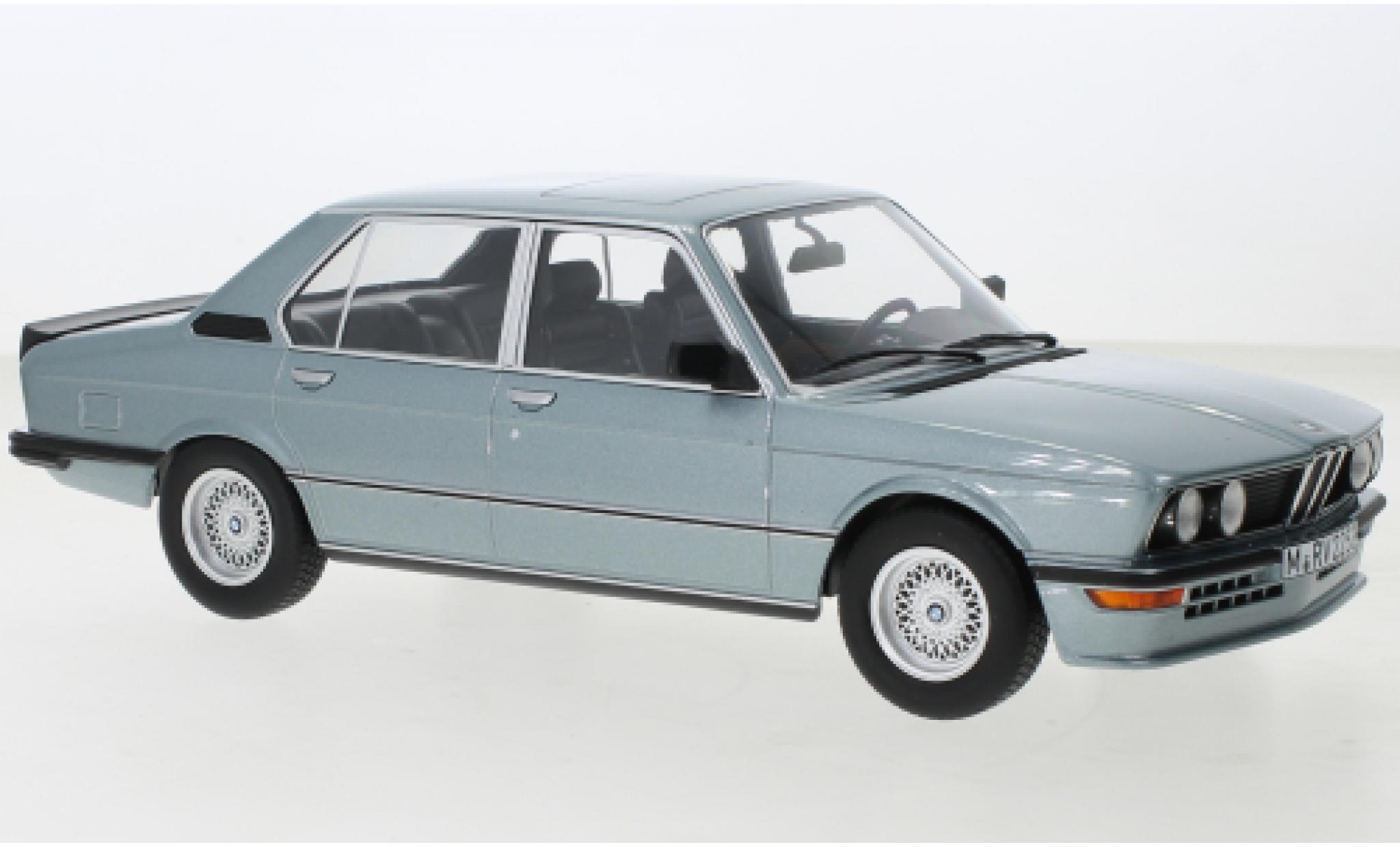 Bmw M535 1/18 Norev i (E12) metallic blauw clair 1980 modelauto