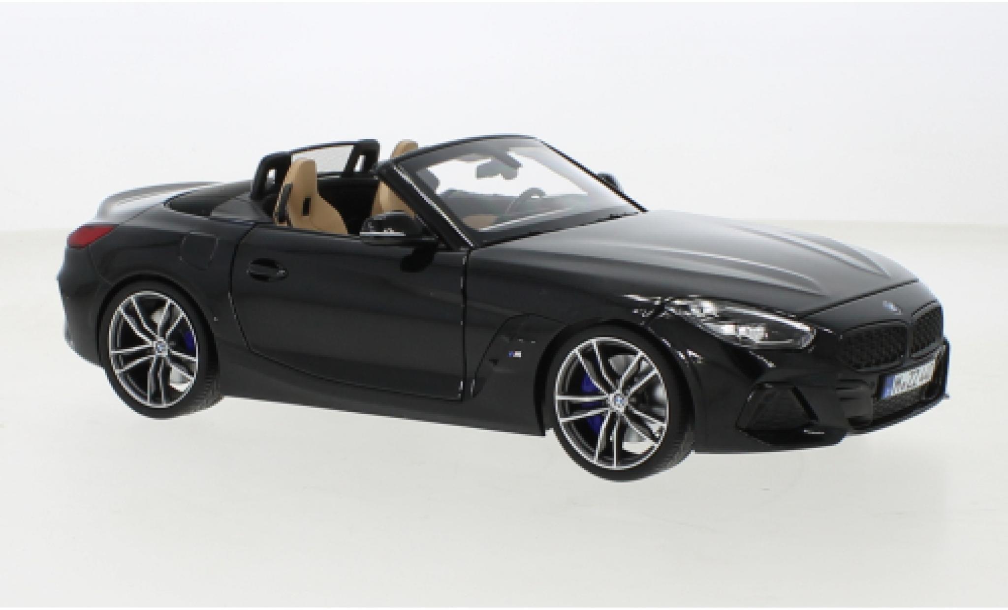 Bmw Z4 1/18 Norev metallic zwart 2019 modelauto